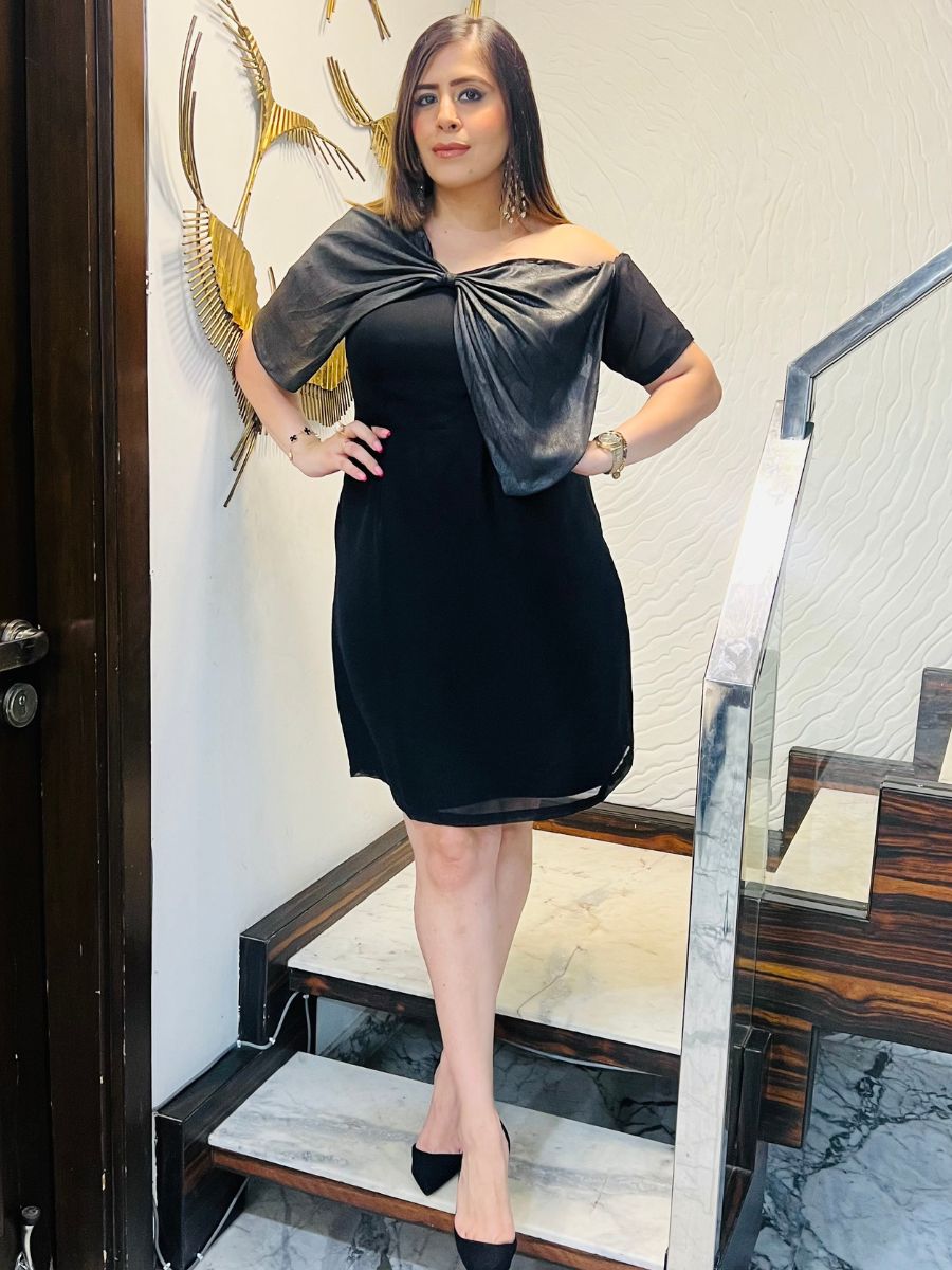 Black Bow Birthday Dress Lakhina Couture Black Bow Birthday Dress Lakhina Couture