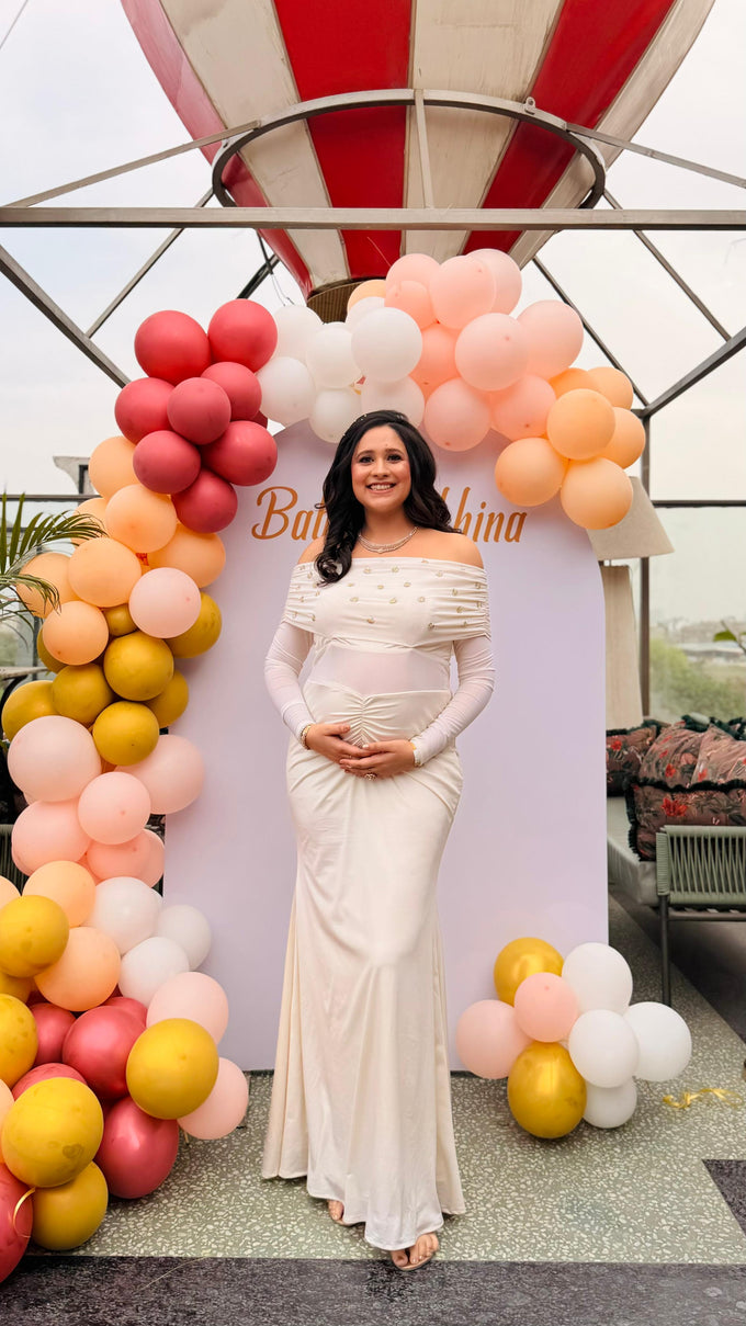 Baby Shower Gowns — Lakhina Couture