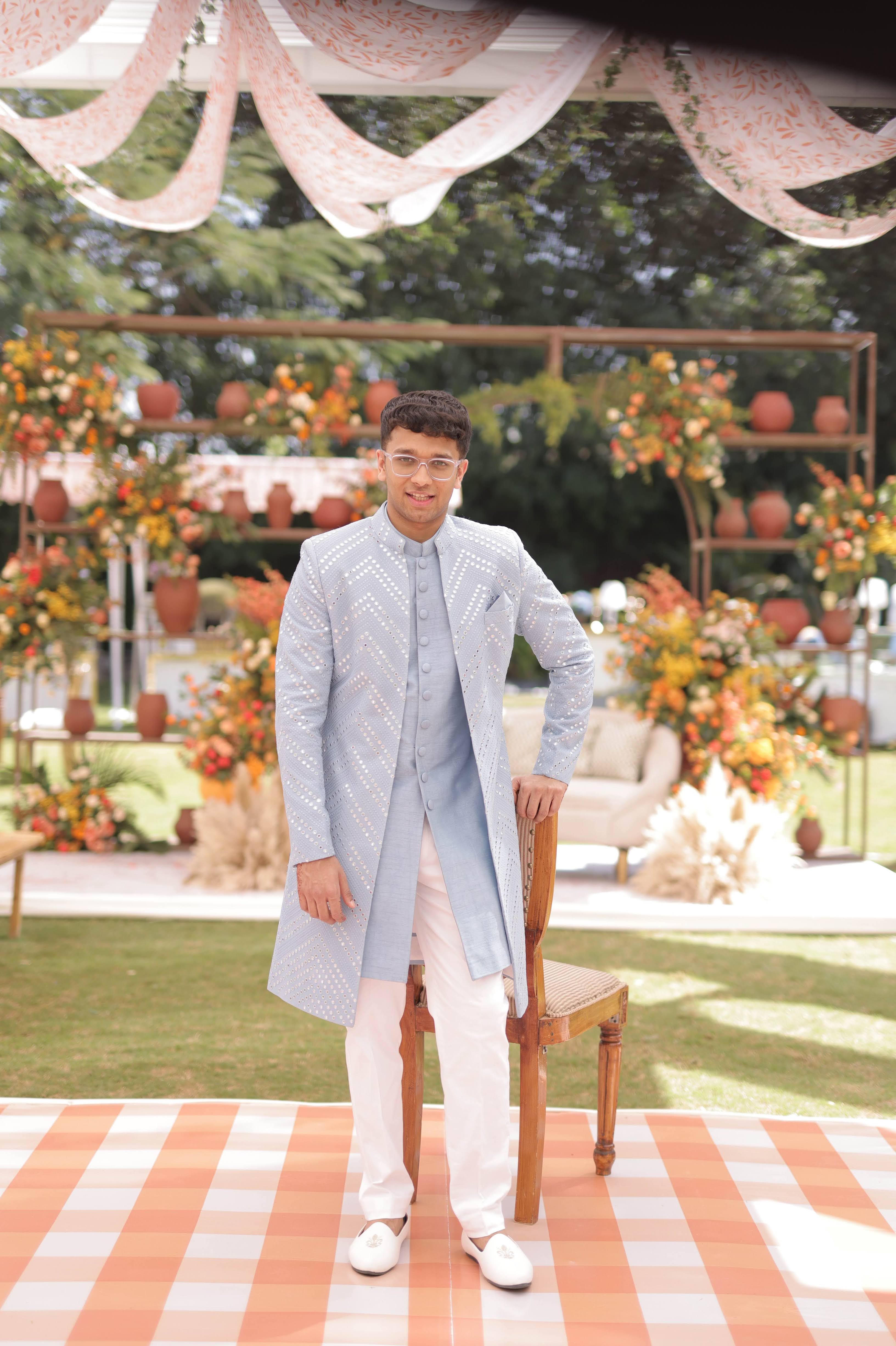 Mirror in Sky Indo Western