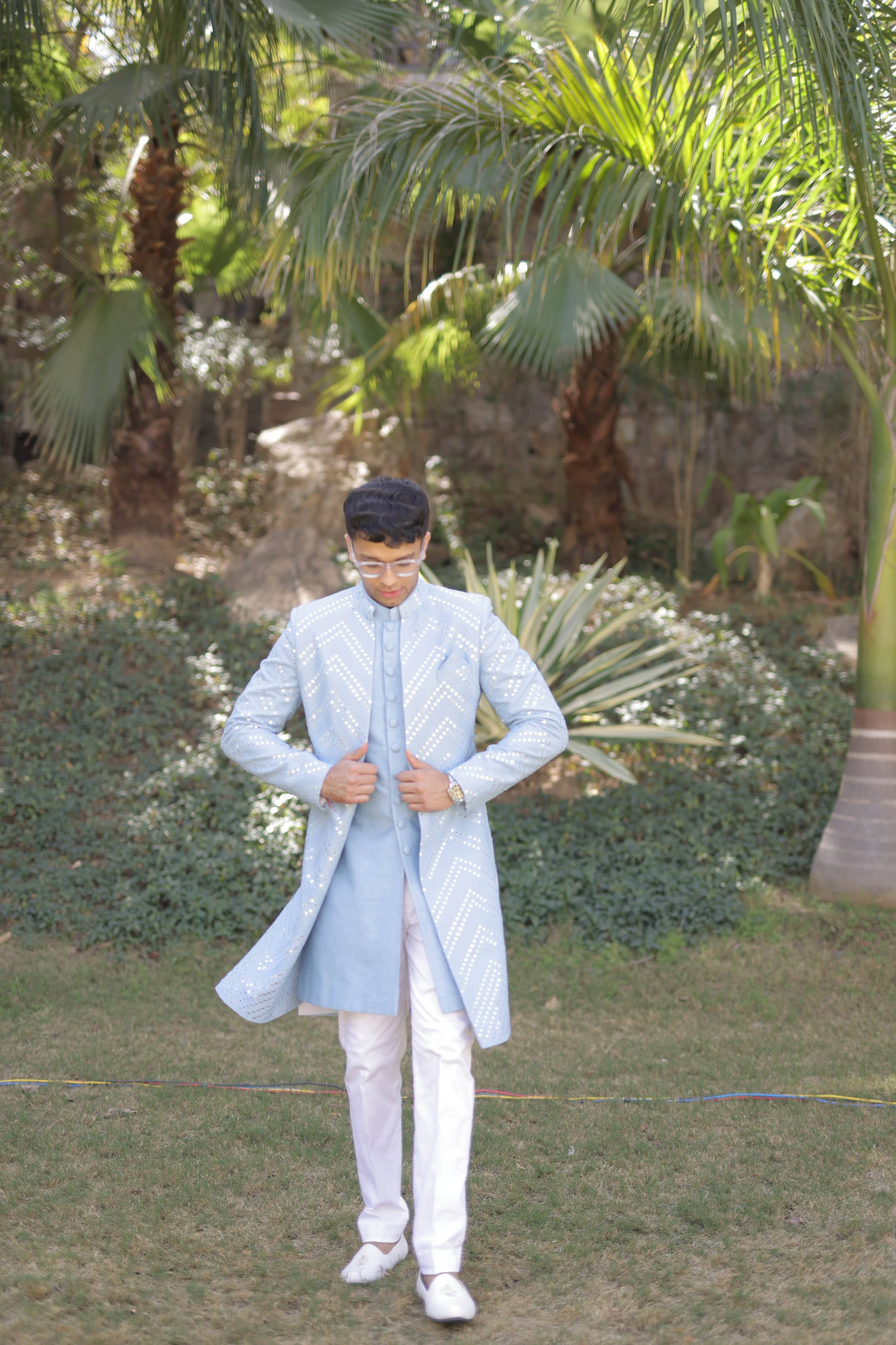 Mirror in Sky Indo Western