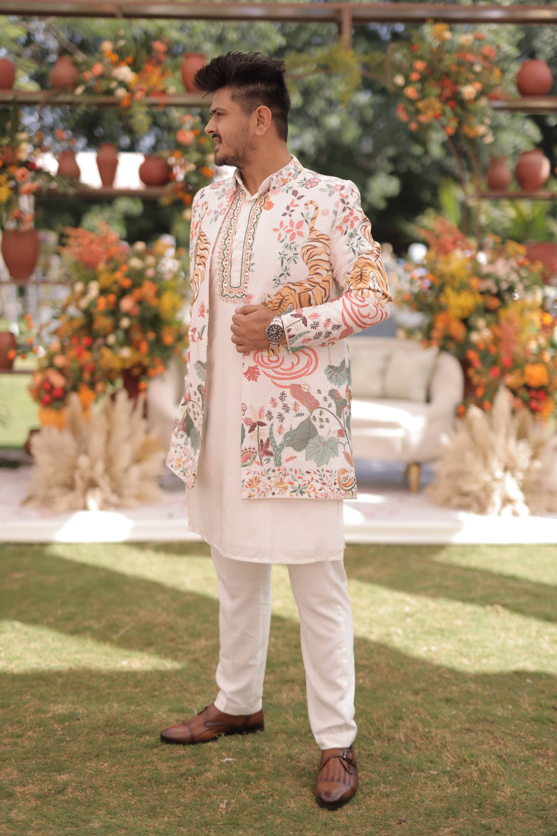 King of Jungle Kurta Set