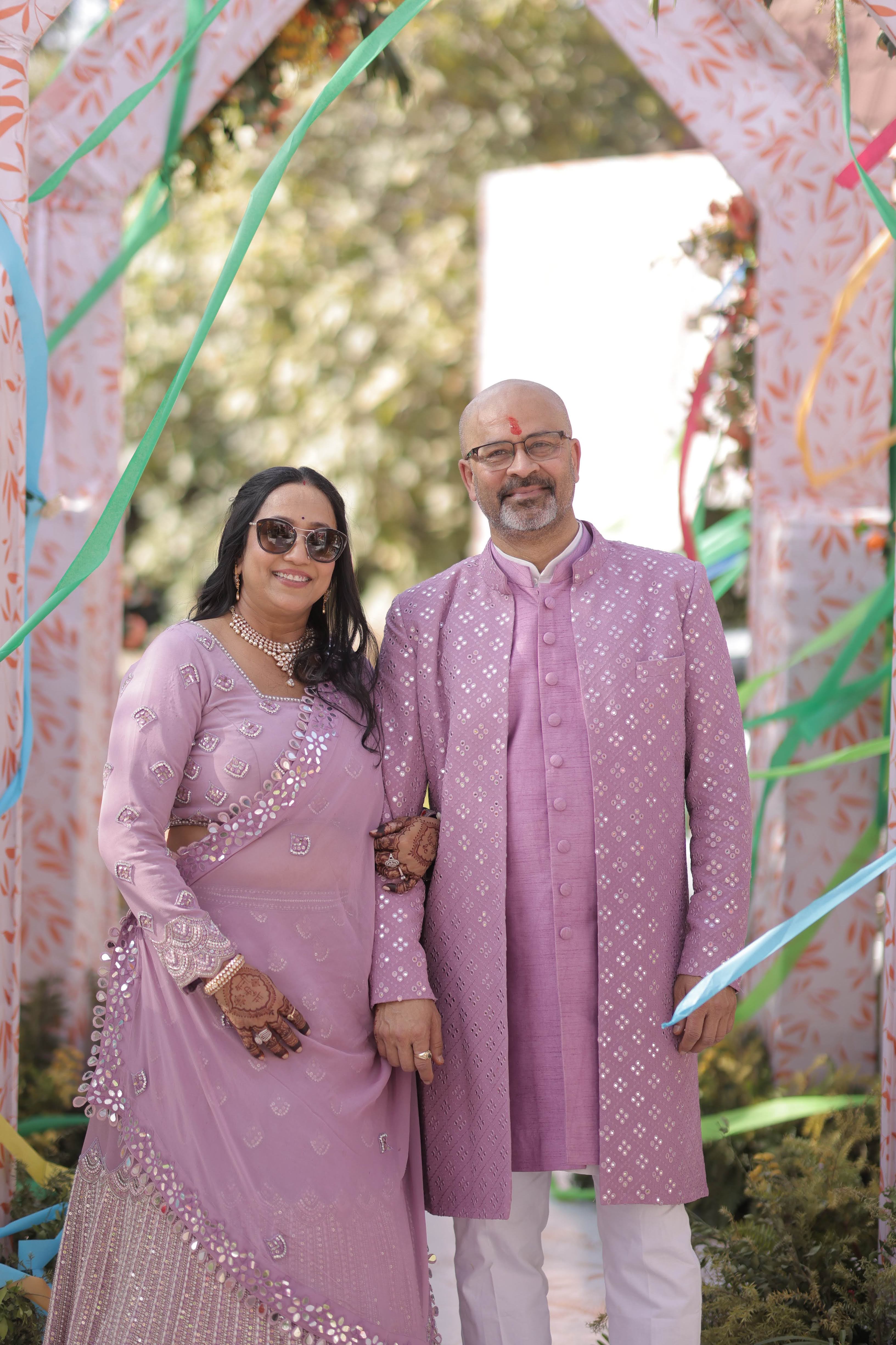 Lilac Mirror Dreams Kurta Set