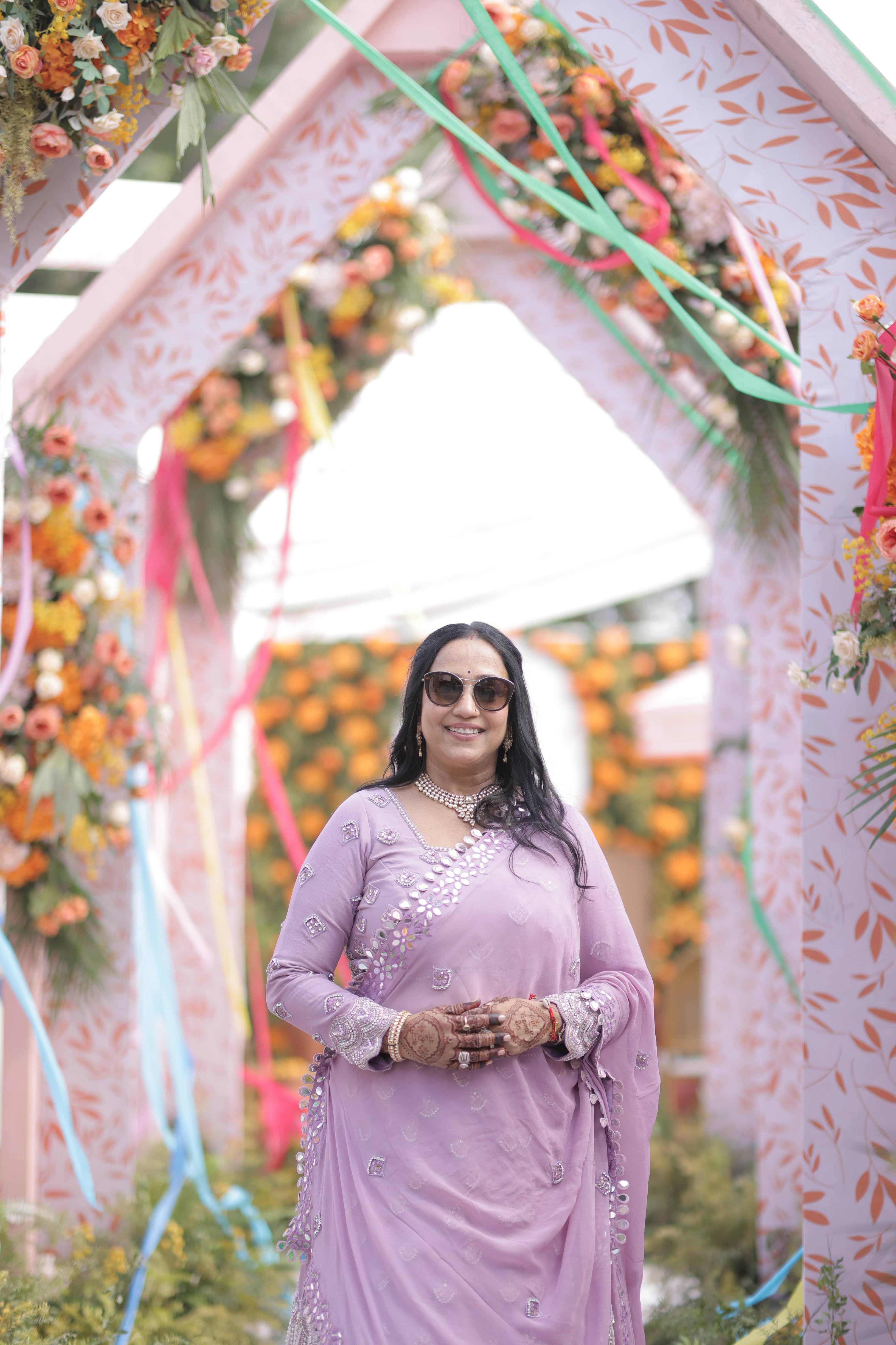 Lilac Dreams Lehenga