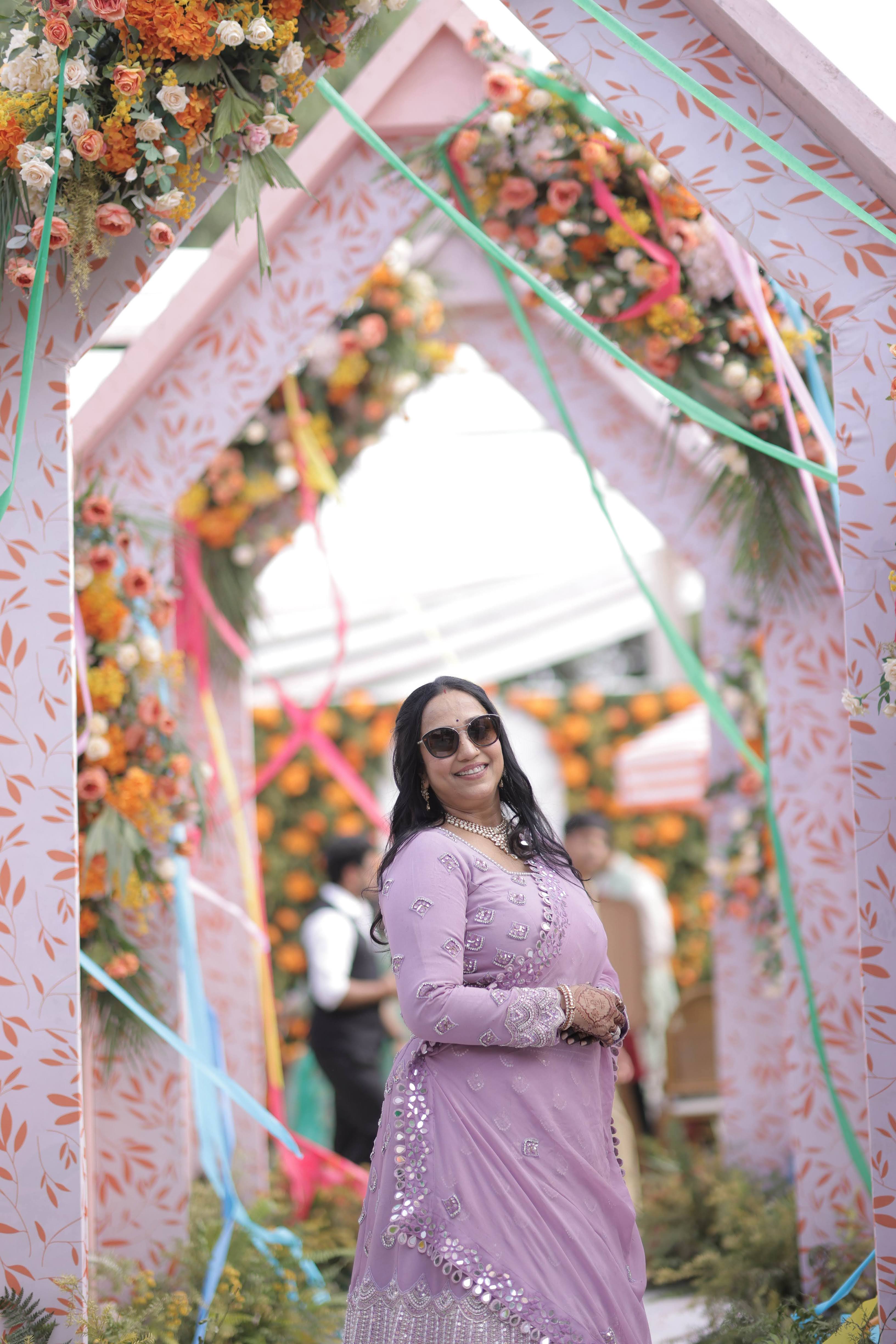 Lilac Dreams Lehenga