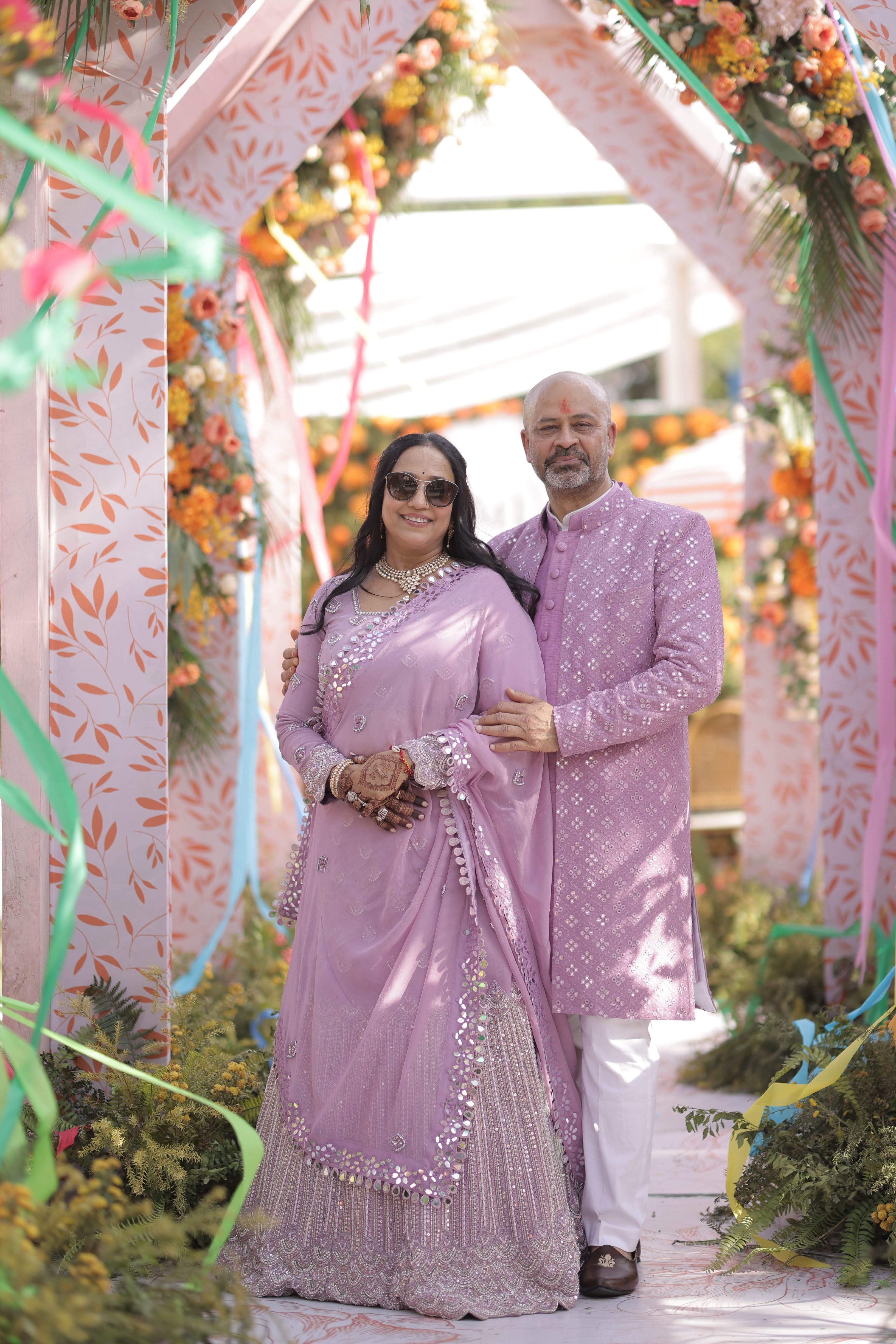 Lilac Mirror Dreams Kurta Set