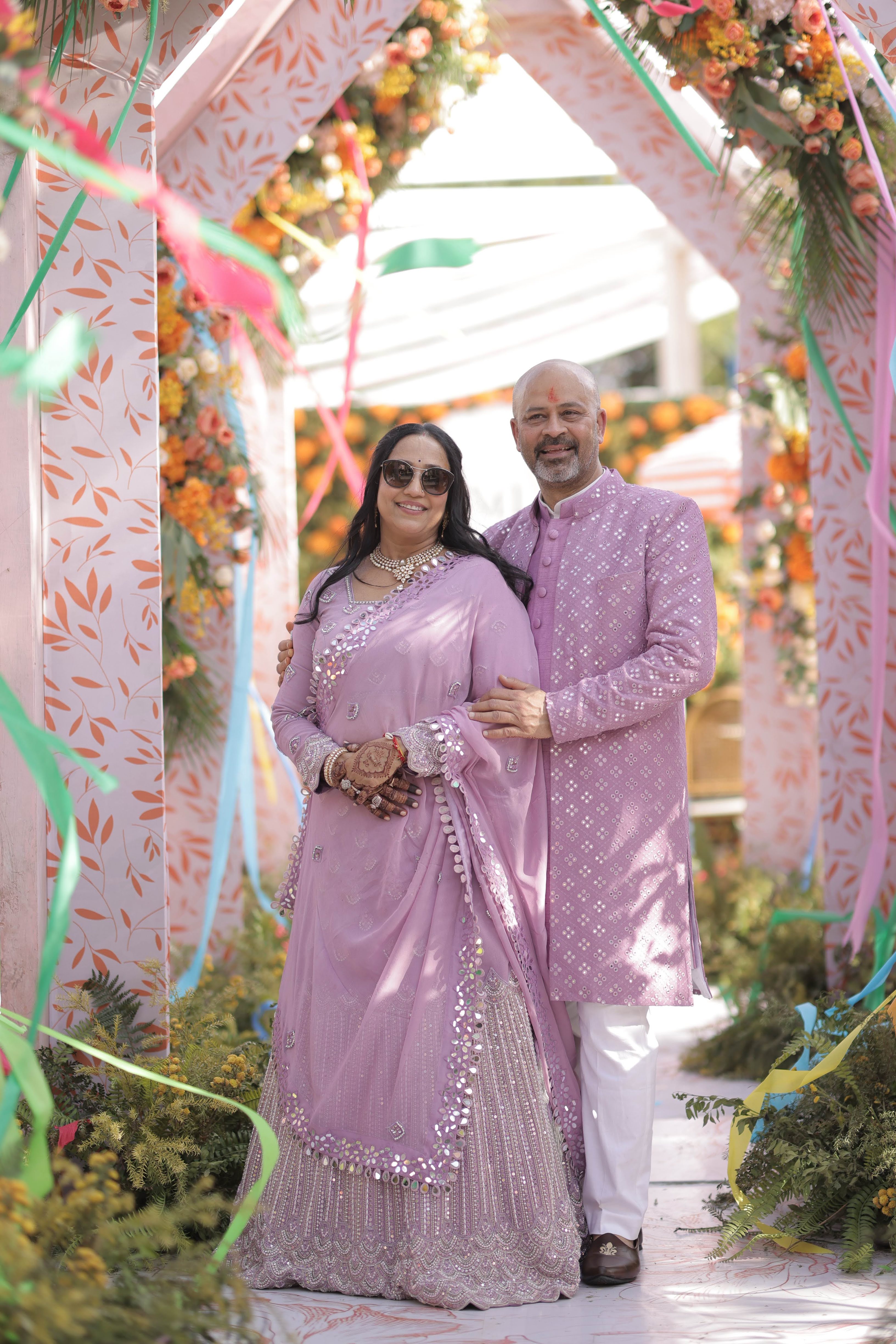 Lilac Dreams Lehenga