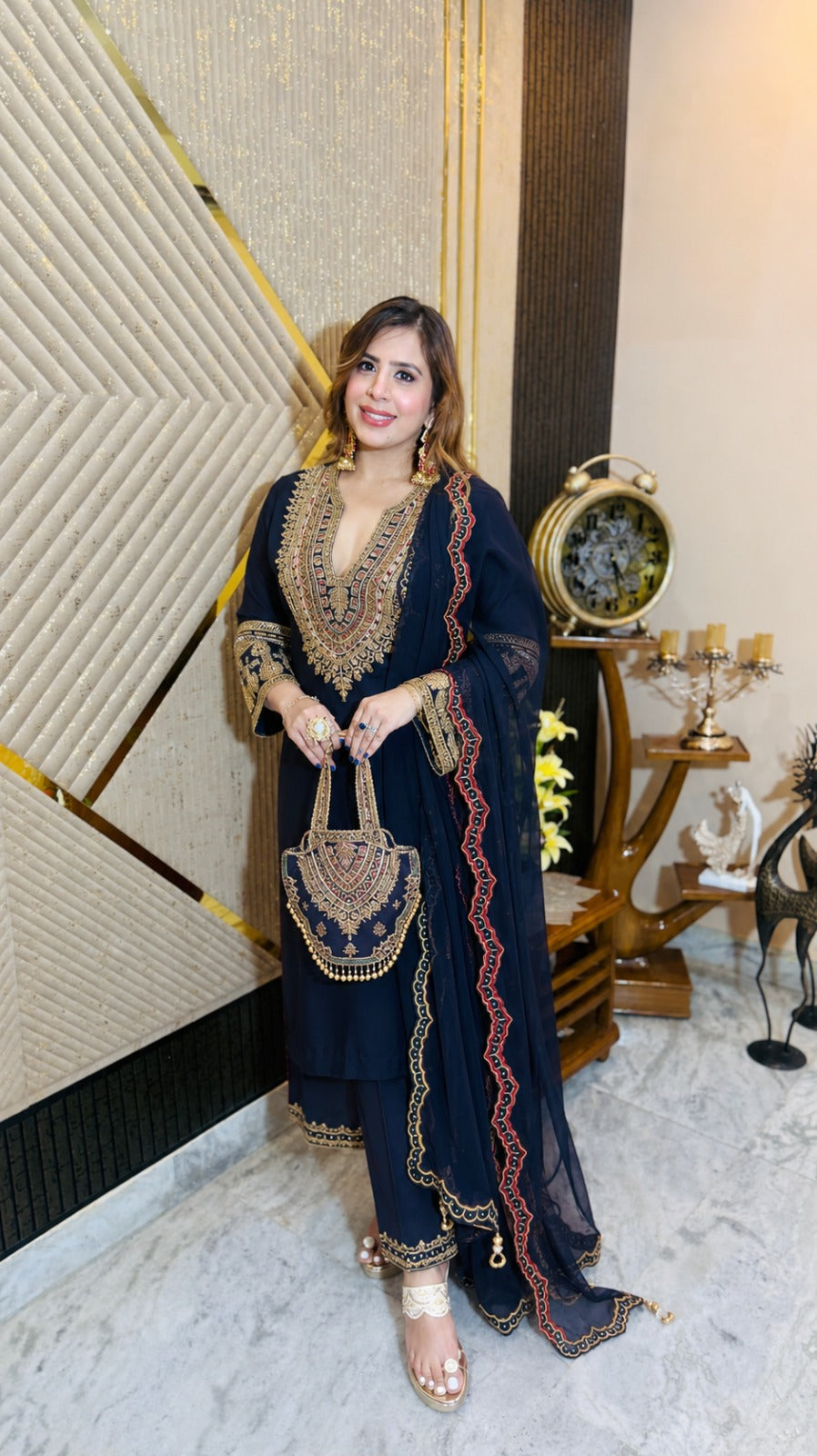 Midnight Regalia Navy Blue Suit