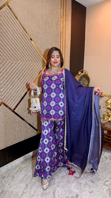Purplicious Garara Suit
