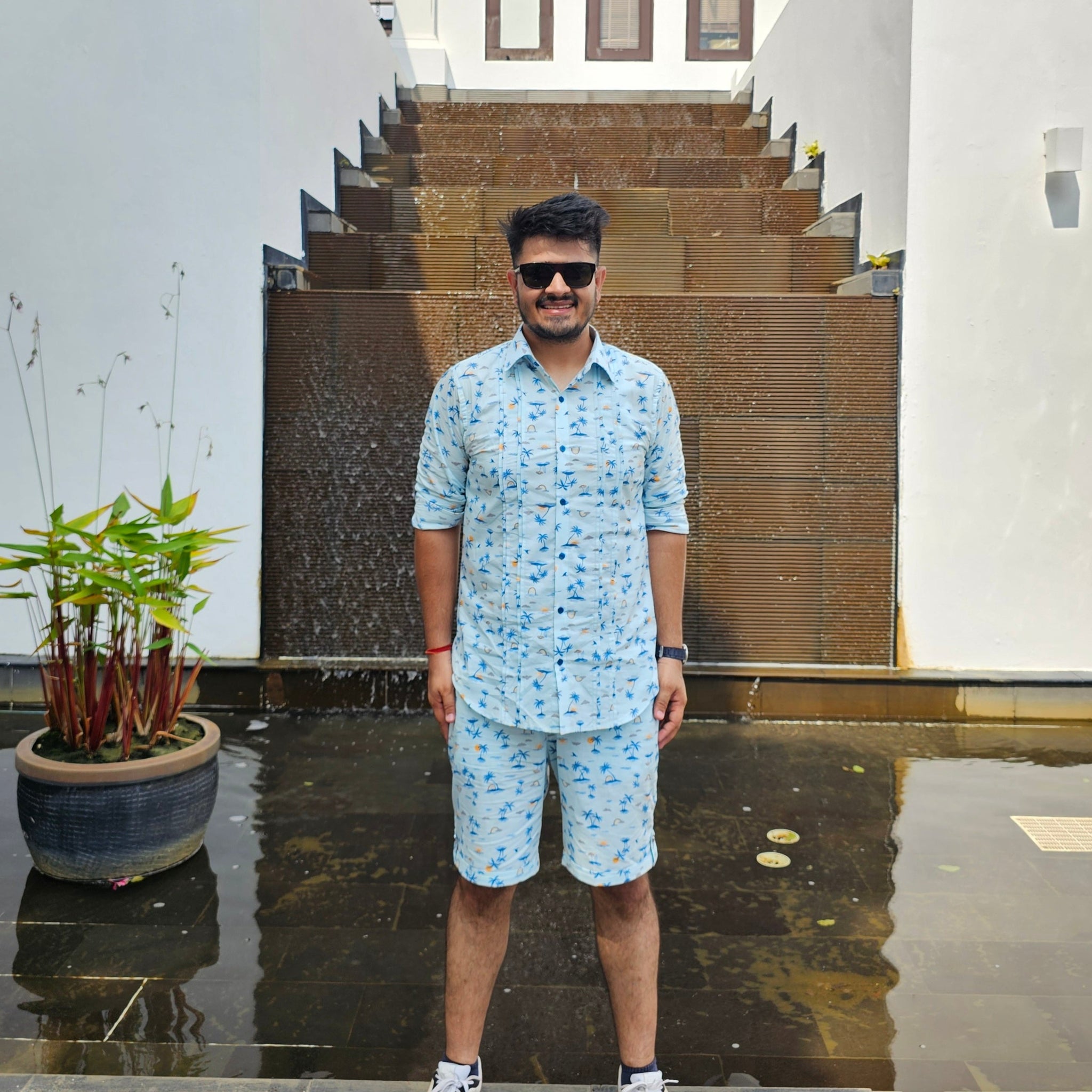 Sky Blue Beach Co-ord