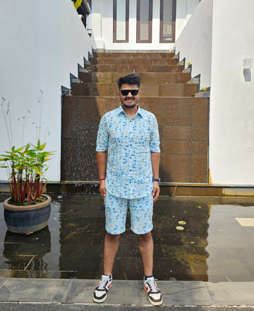 Sky Blue Beach Co-ord