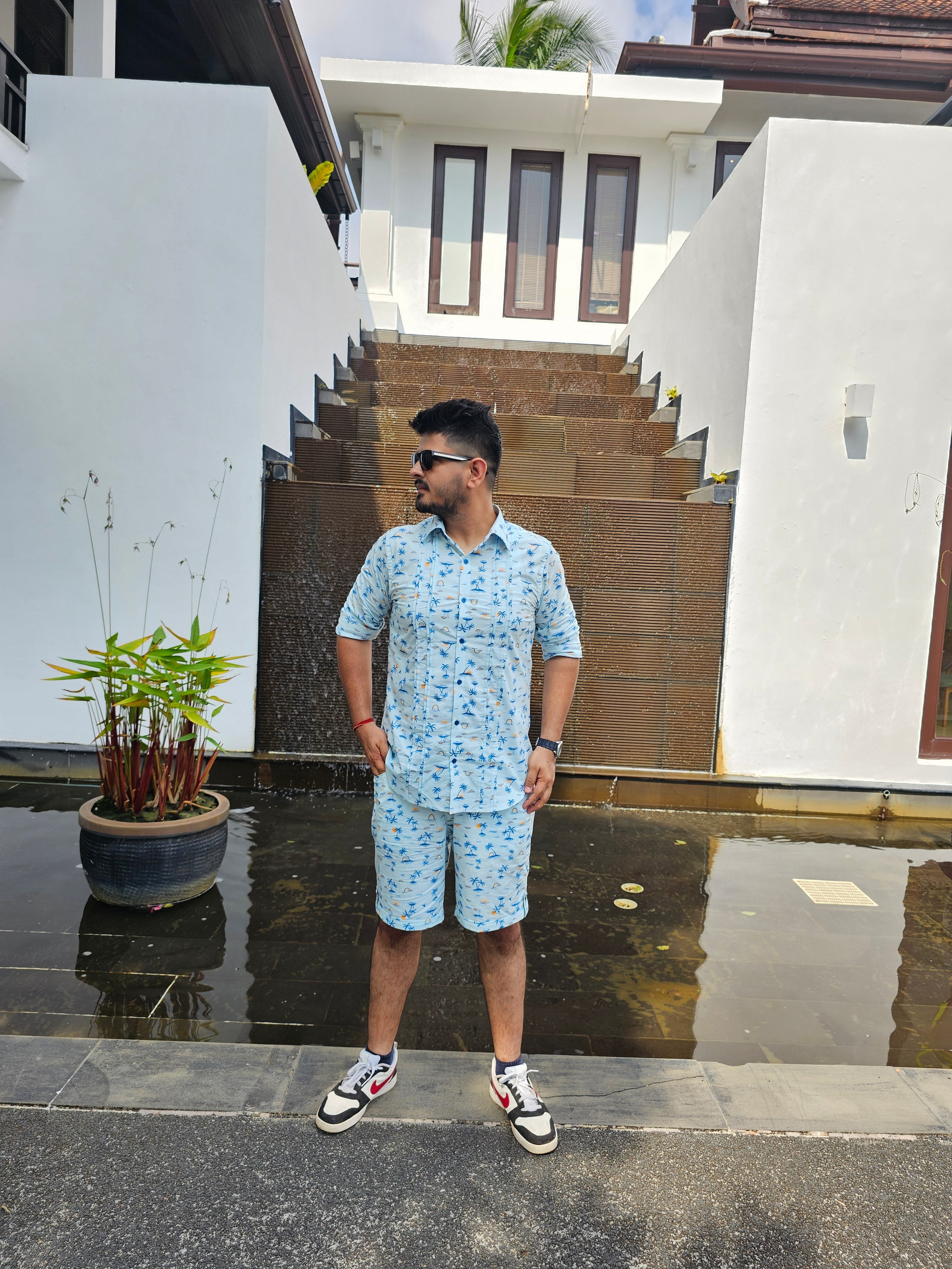 Sky Blue Beach Co-ord