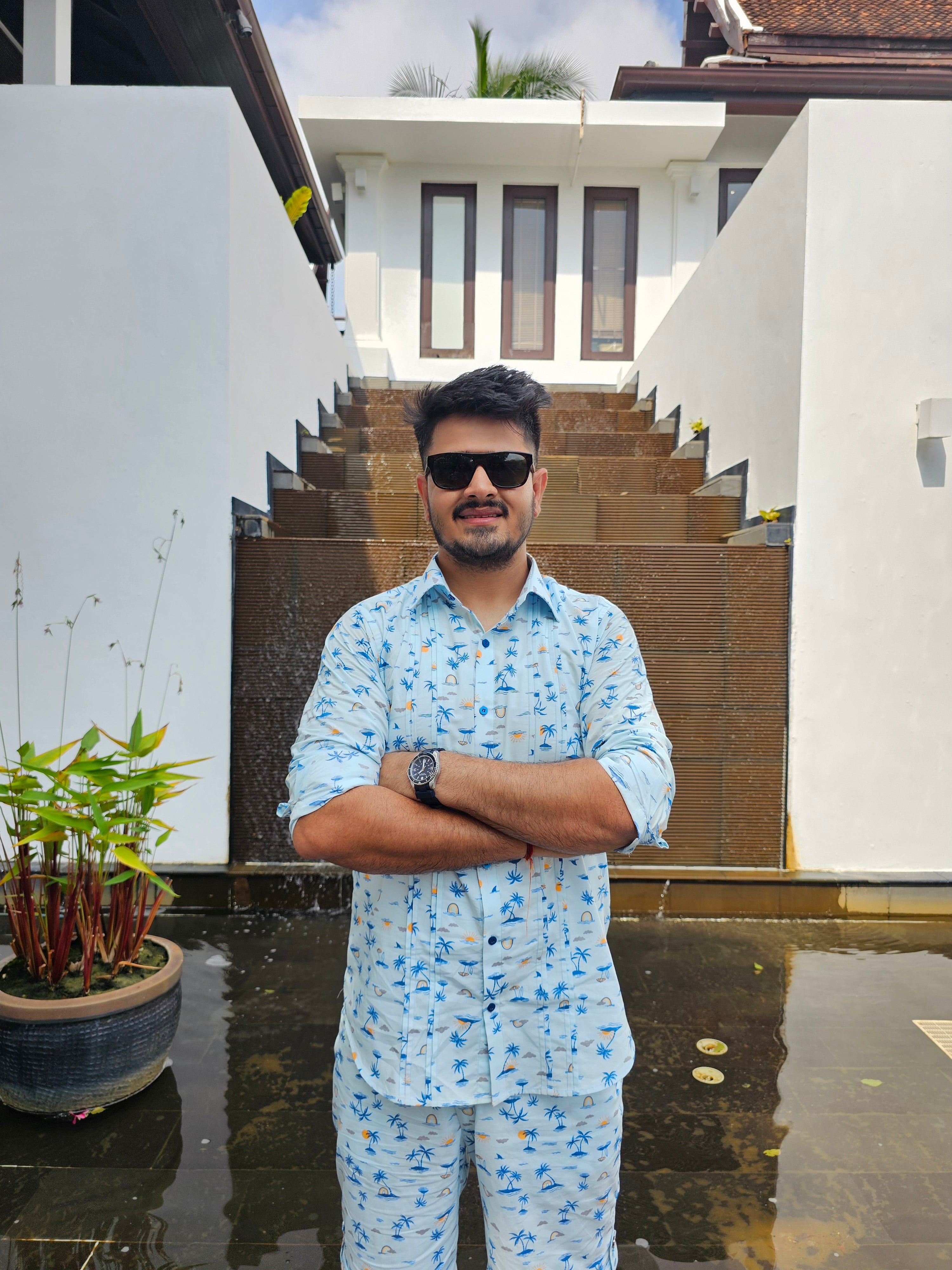 Sky Blue Beach Co-ord