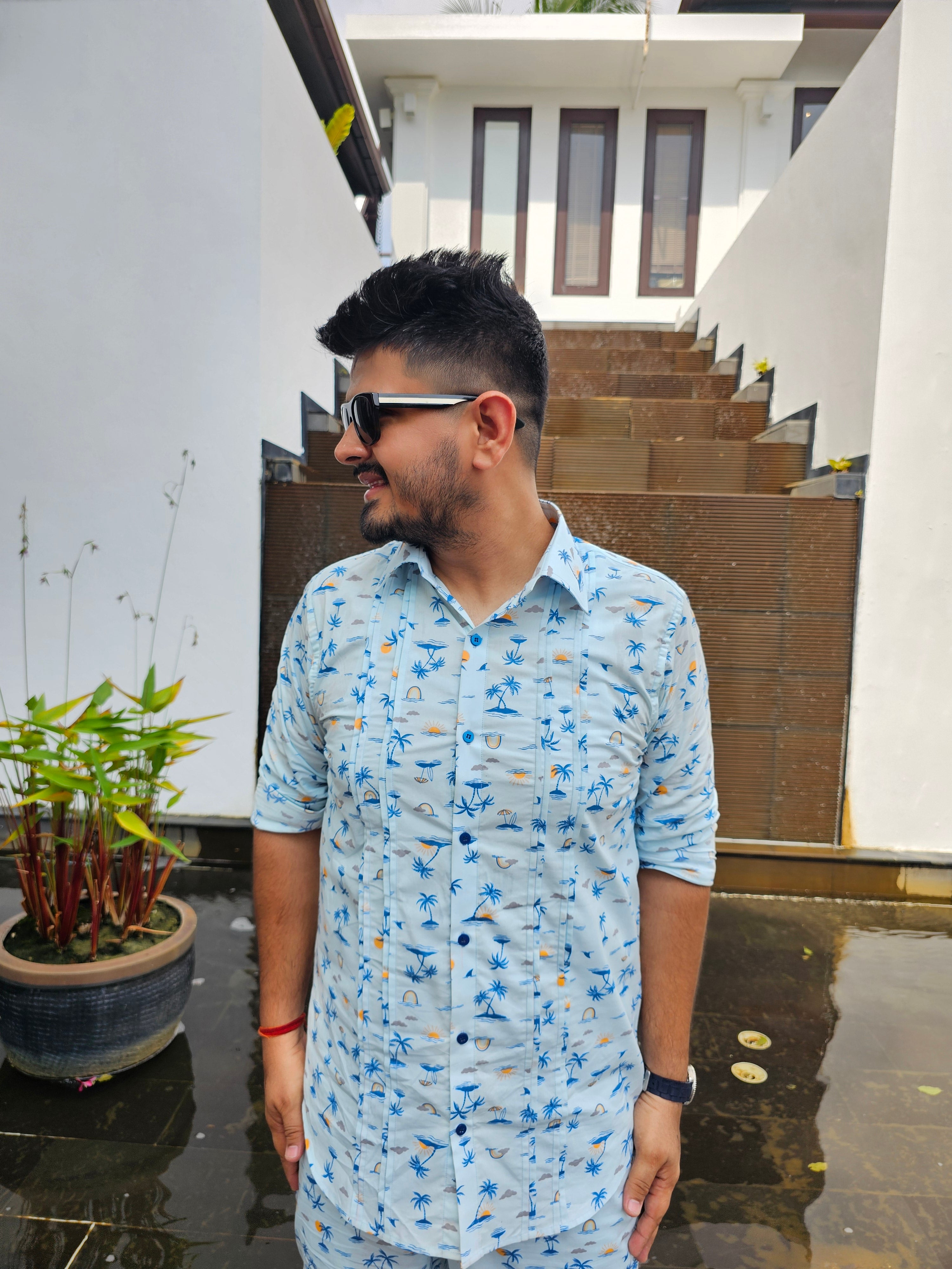 Sky Blue Beach Co-ord