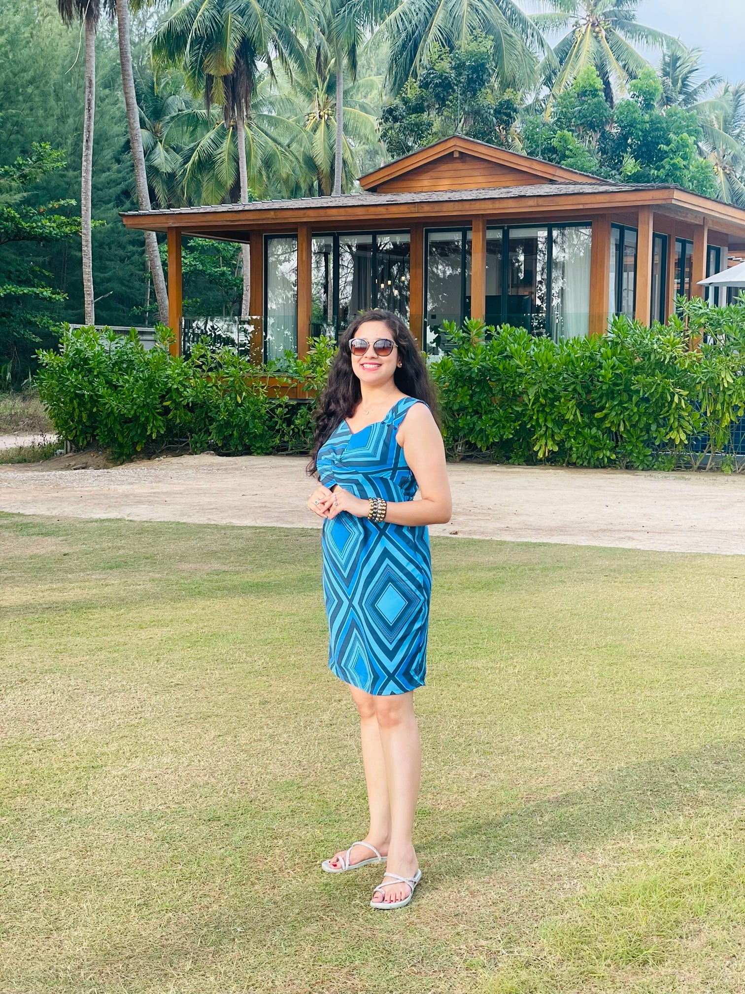 Blue Geometrical Love