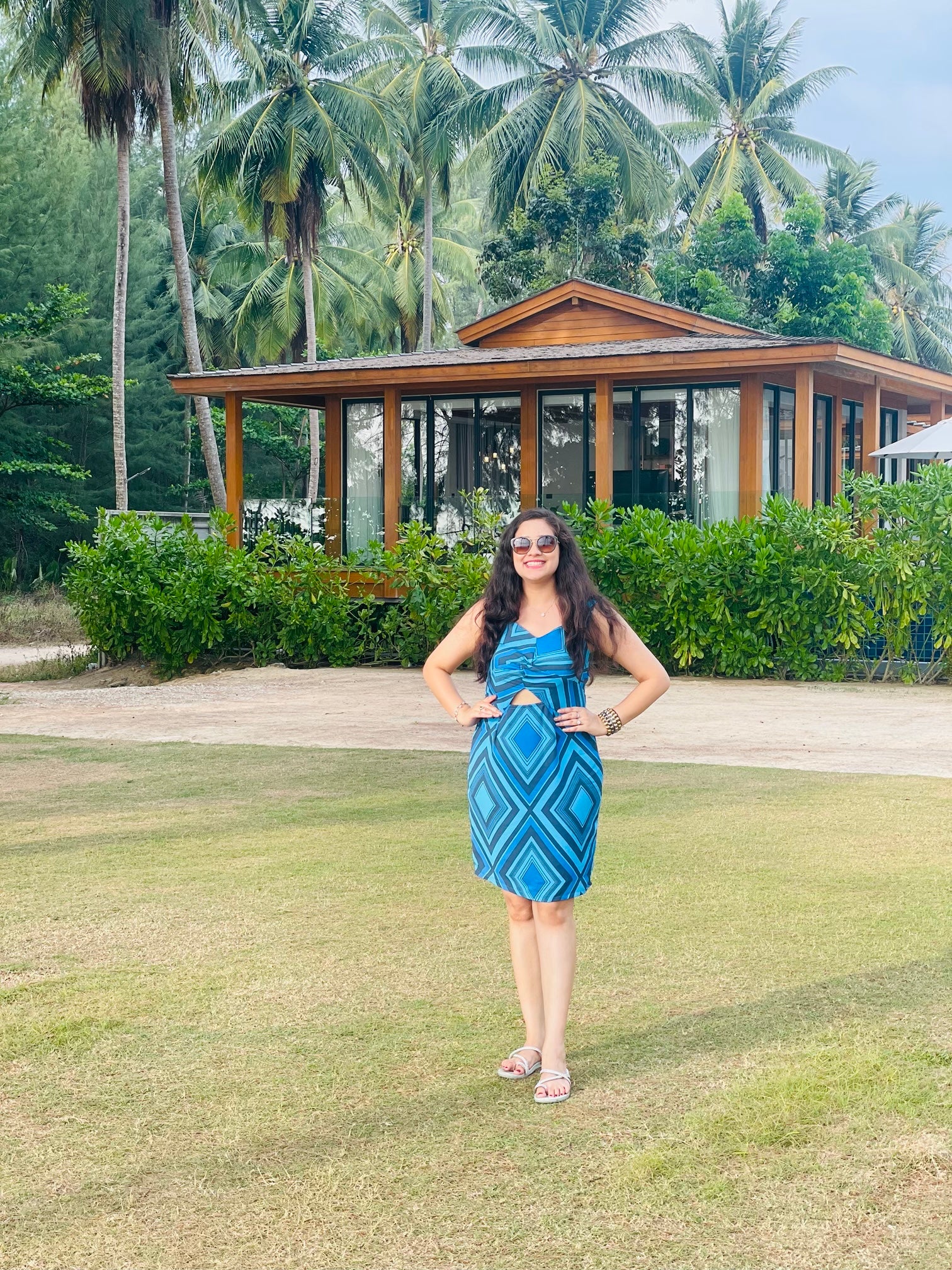 Blue Geometrical Love