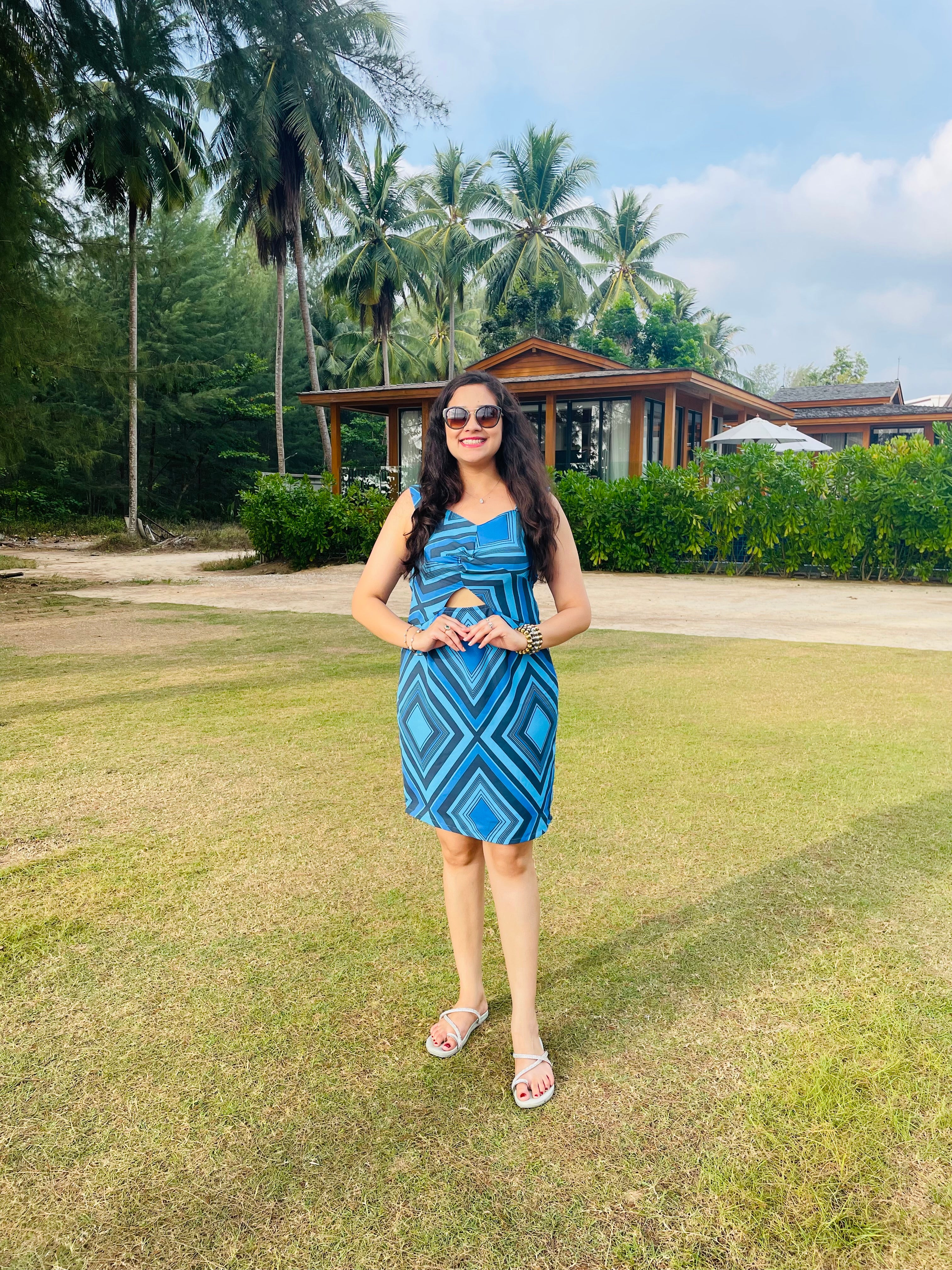 Blue Geometrical Love