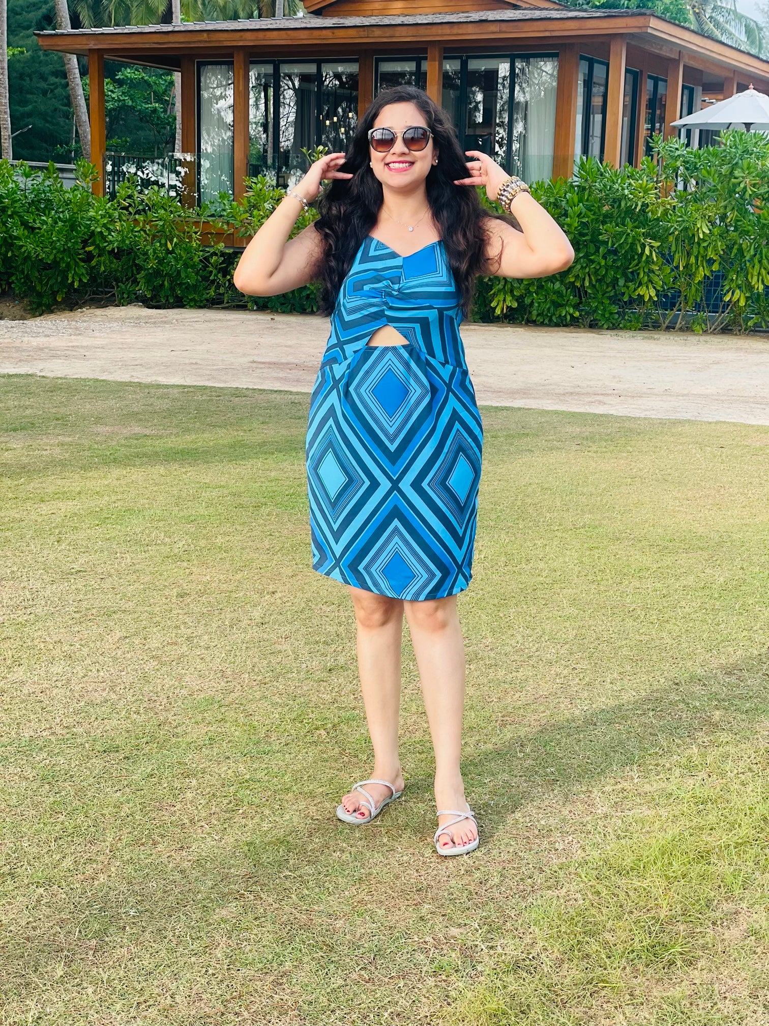 Blue Geometrical Love