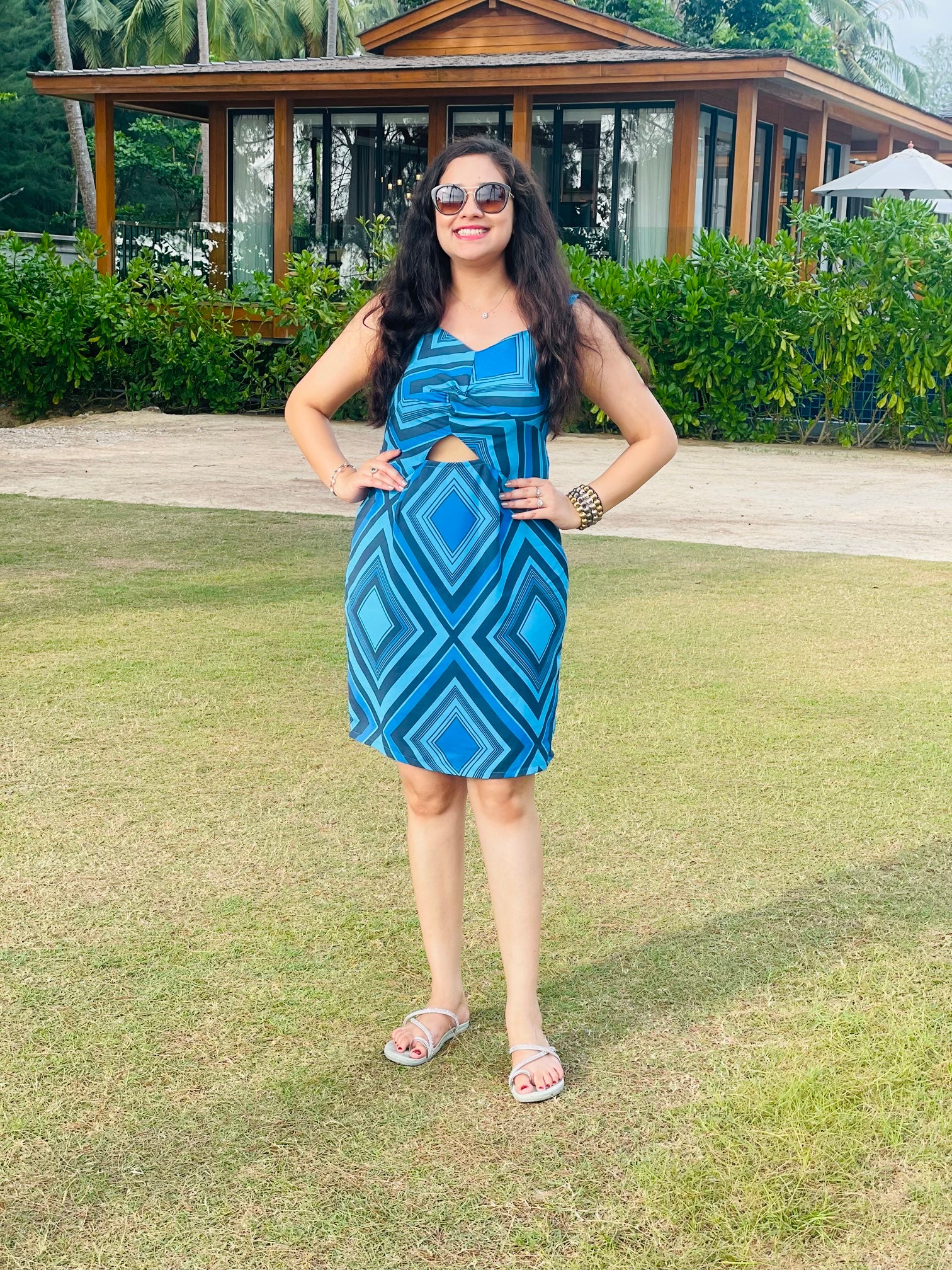 Blue Geometrical Love