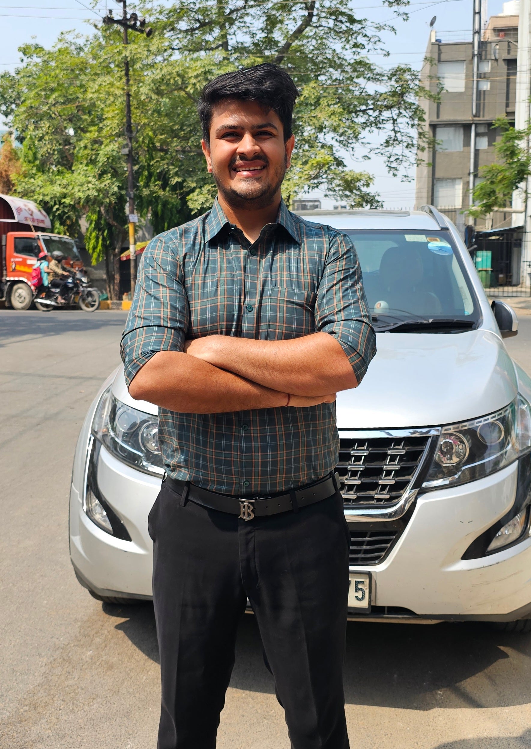 Menswear Green Shirt
