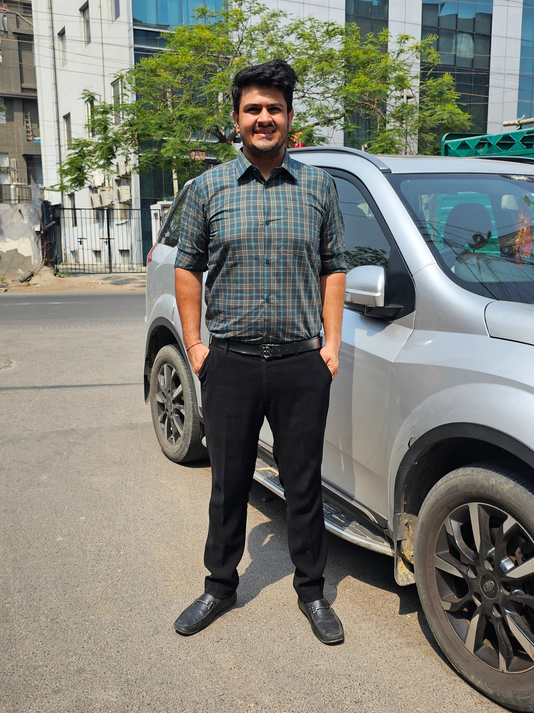 Menswear Green Shirt