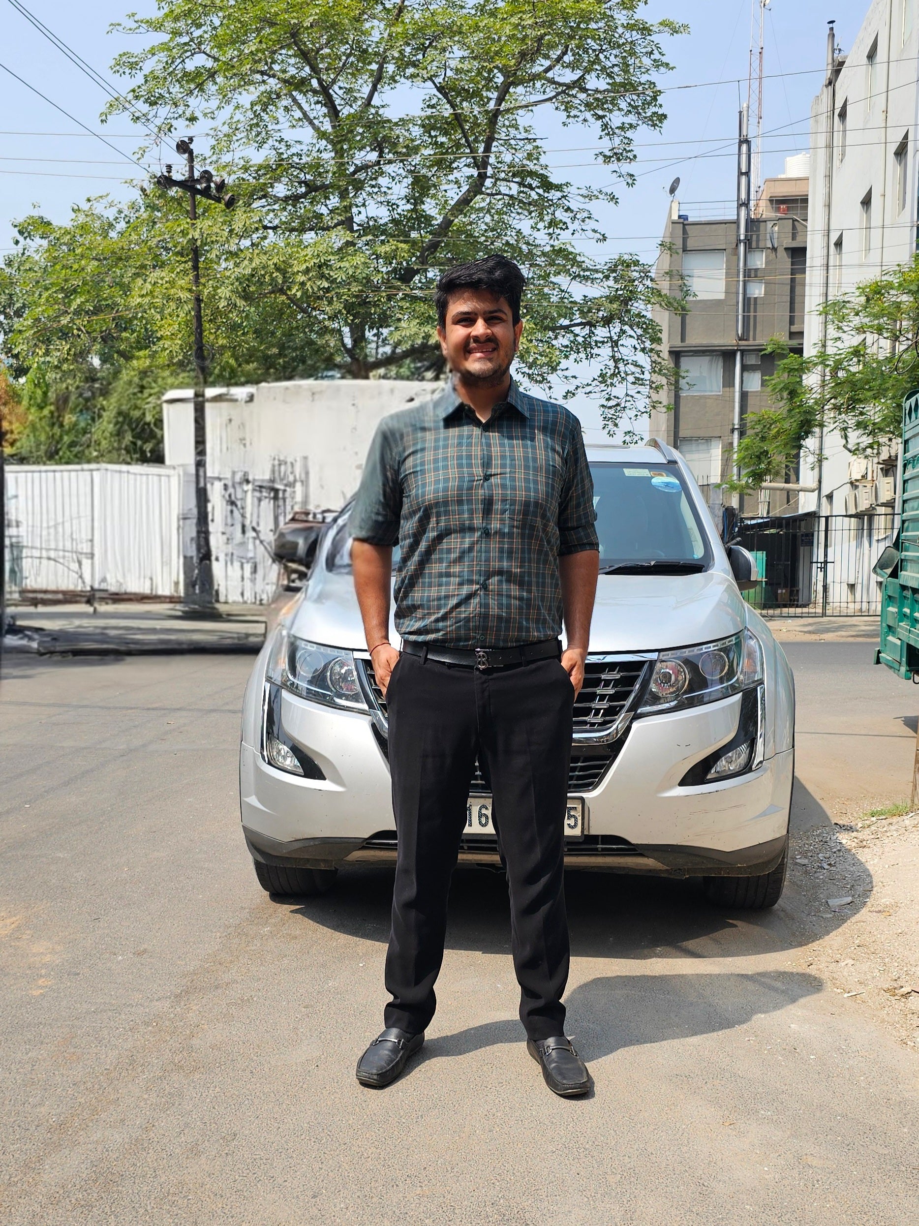 Menswear Green Shirt