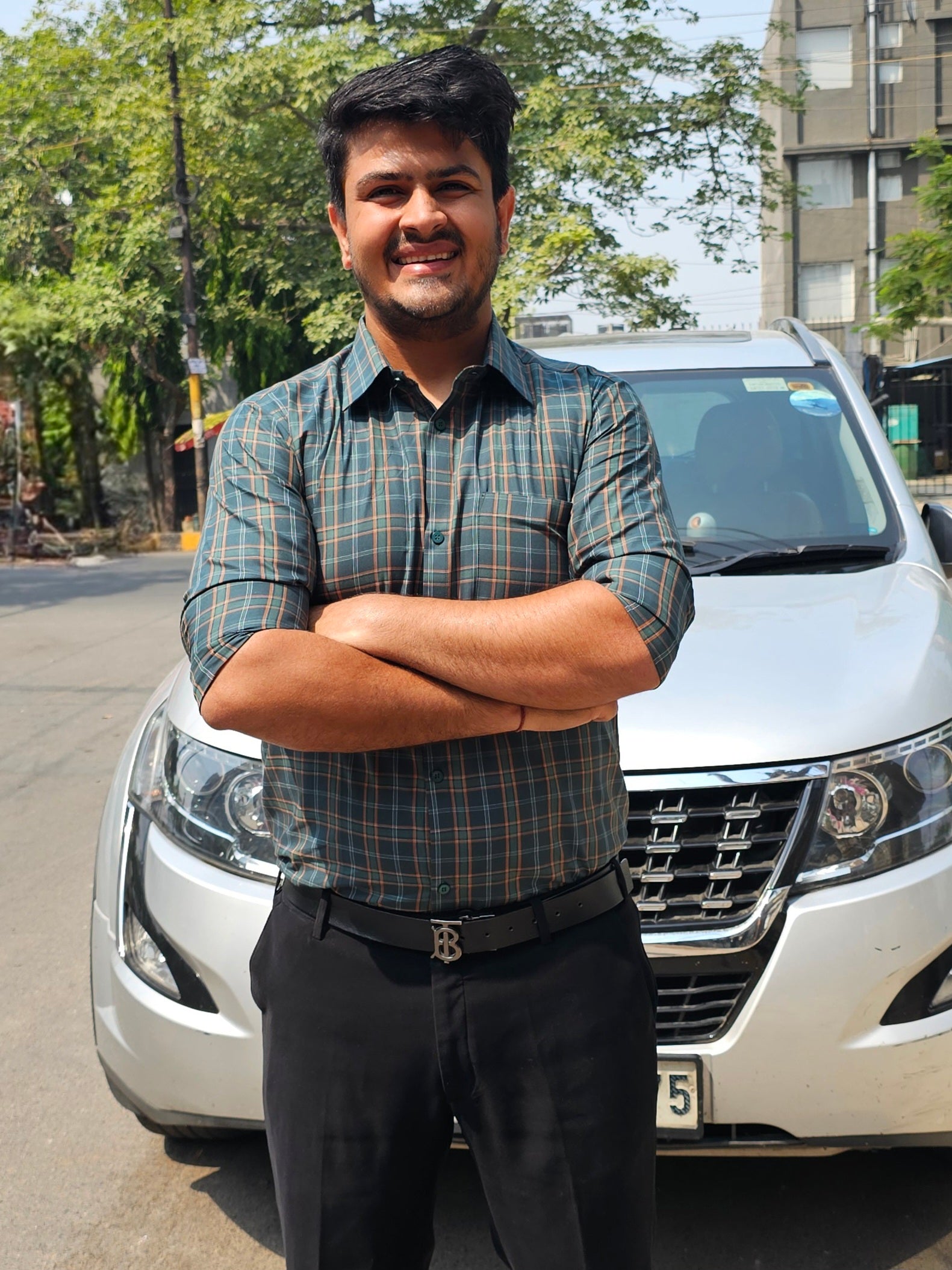 Menswear Green Shirt