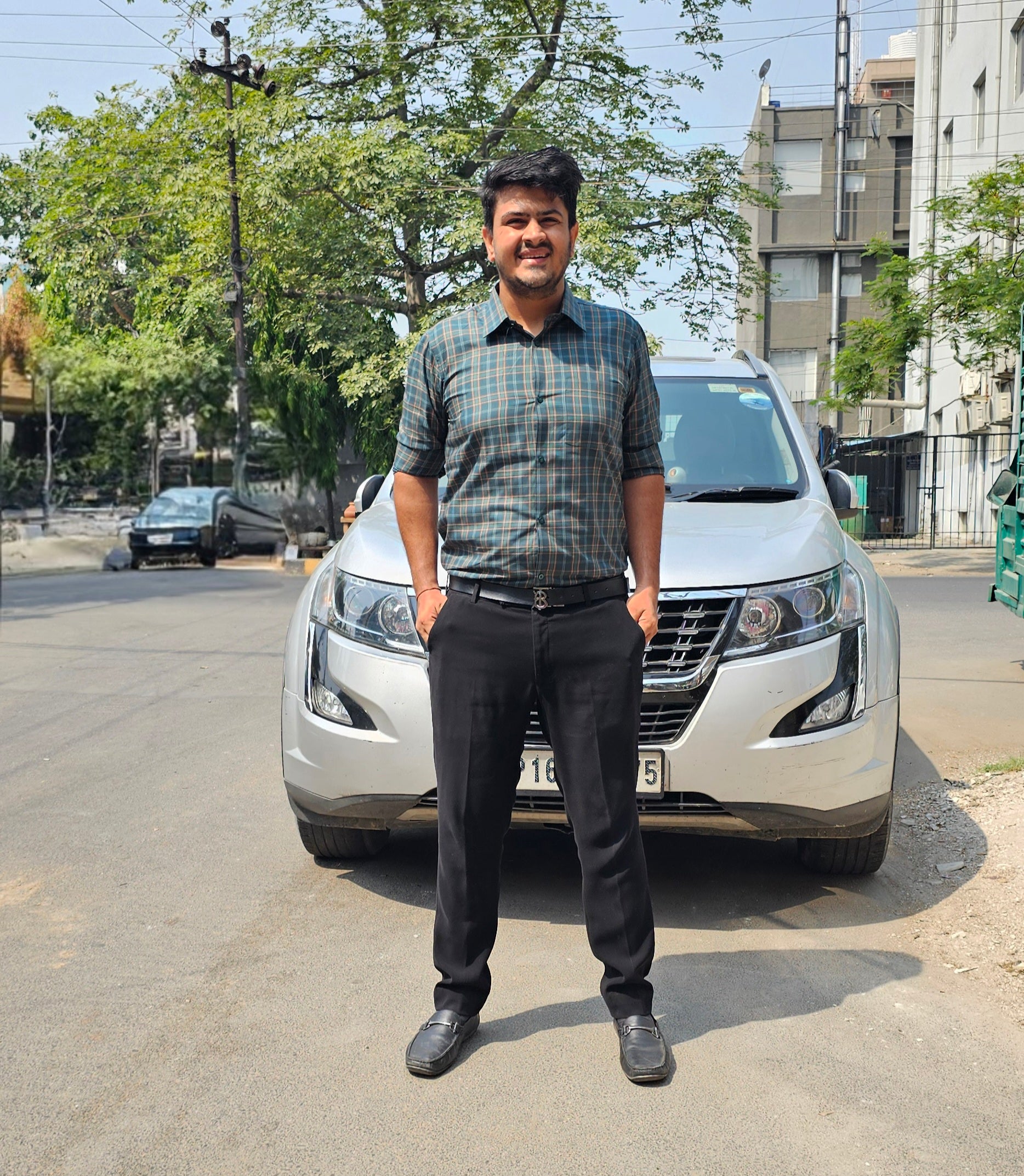 Menswear Green Shirt