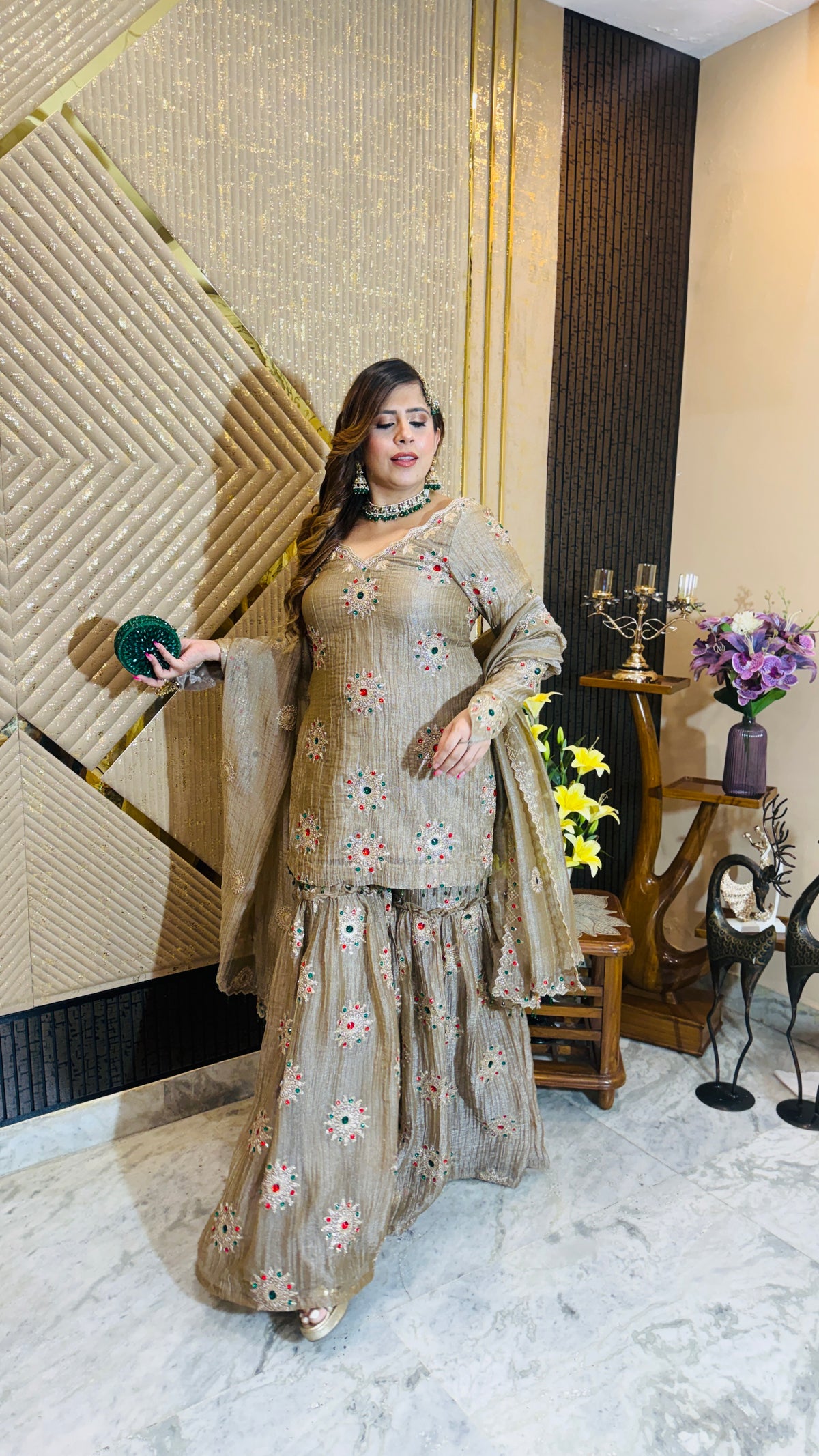 Catch The Copper Garara Suit