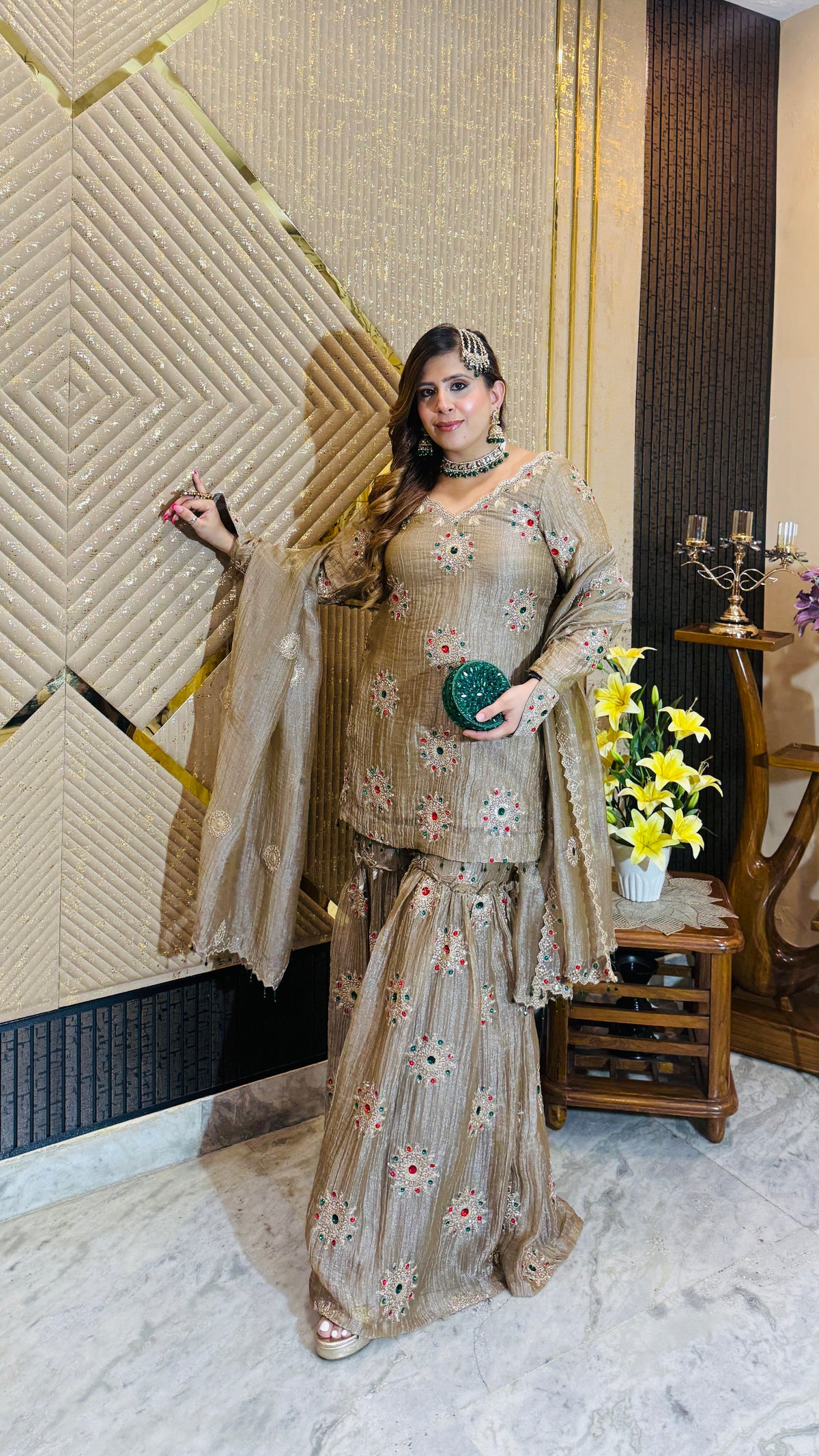 Catch The Copper Garara Suit