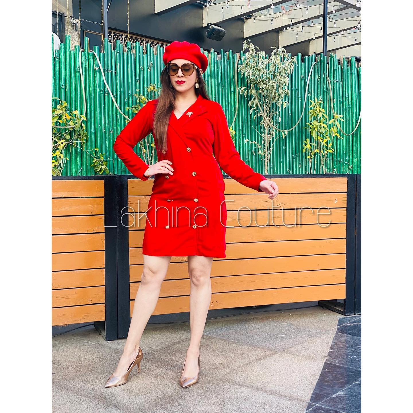 Velvet Coat Dress