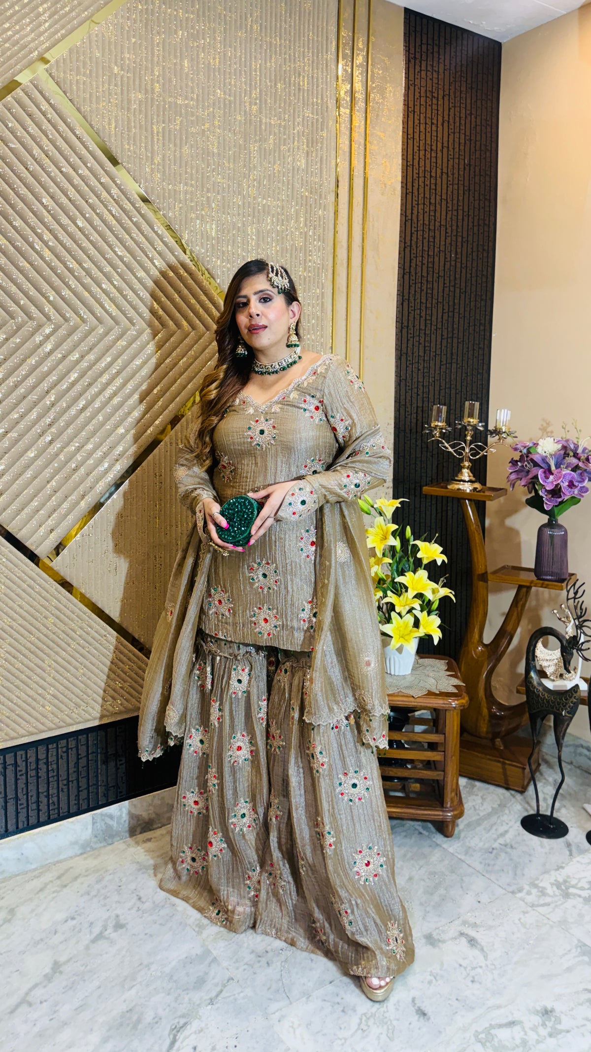 Catch The Copper Garara Suit