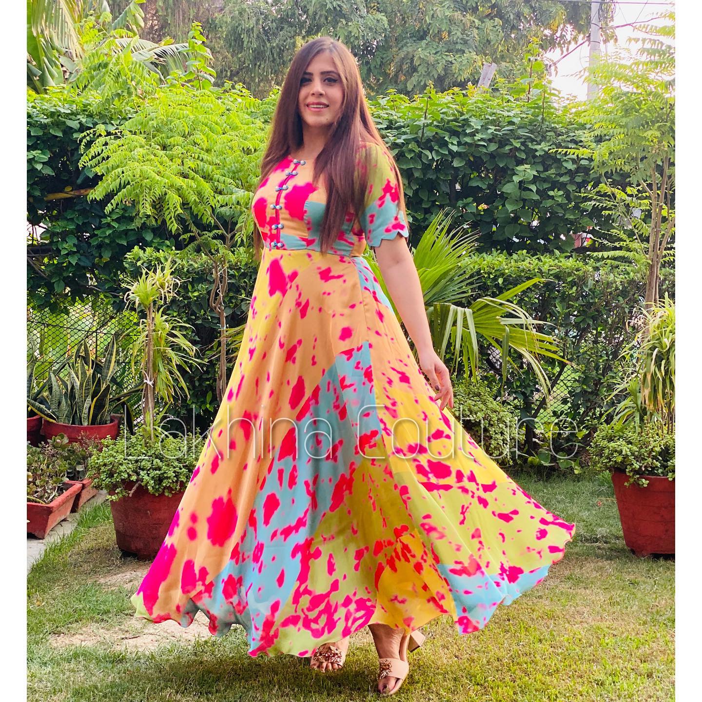 SS Multicoloured Beautiful Maxi