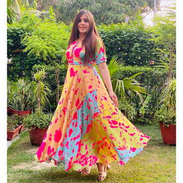 SS Multicoloured Beautiful Maxi