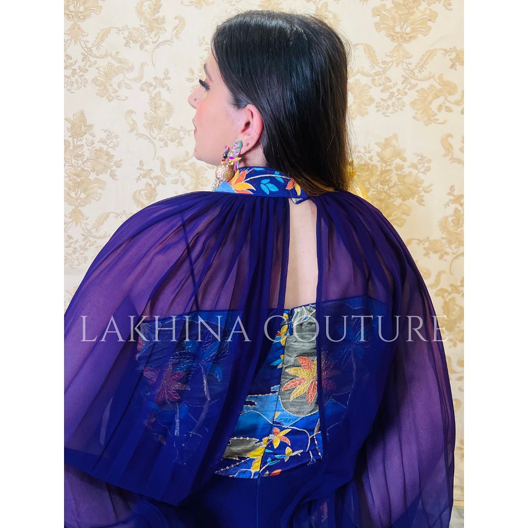 Palm Purple Jumpsuit