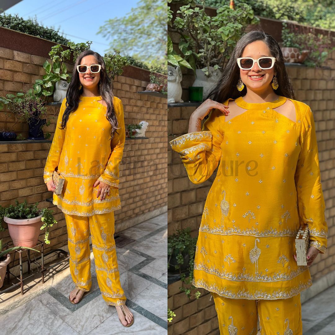 Sunshine Haldi Co-Ord