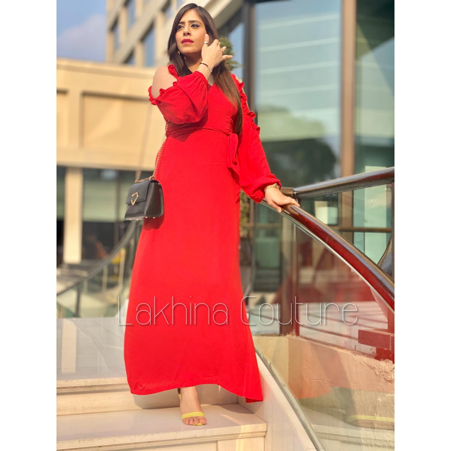 Red Unique Maxi