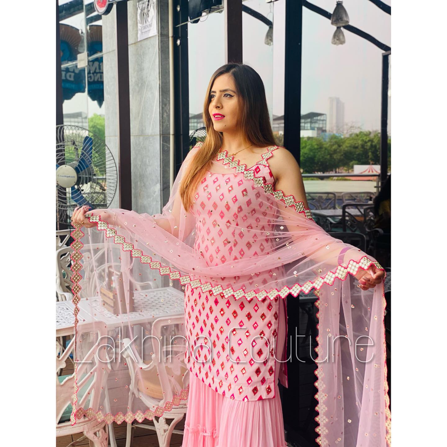Pastel Pink Suit