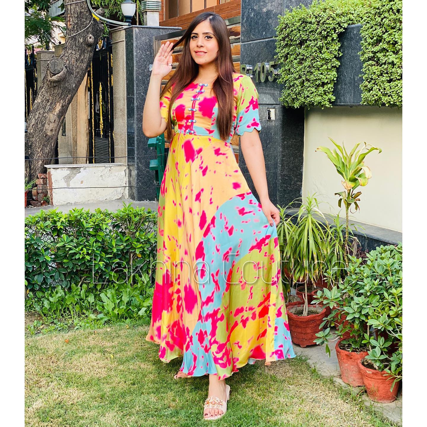 SS Multicoloured Beautiful Maxi