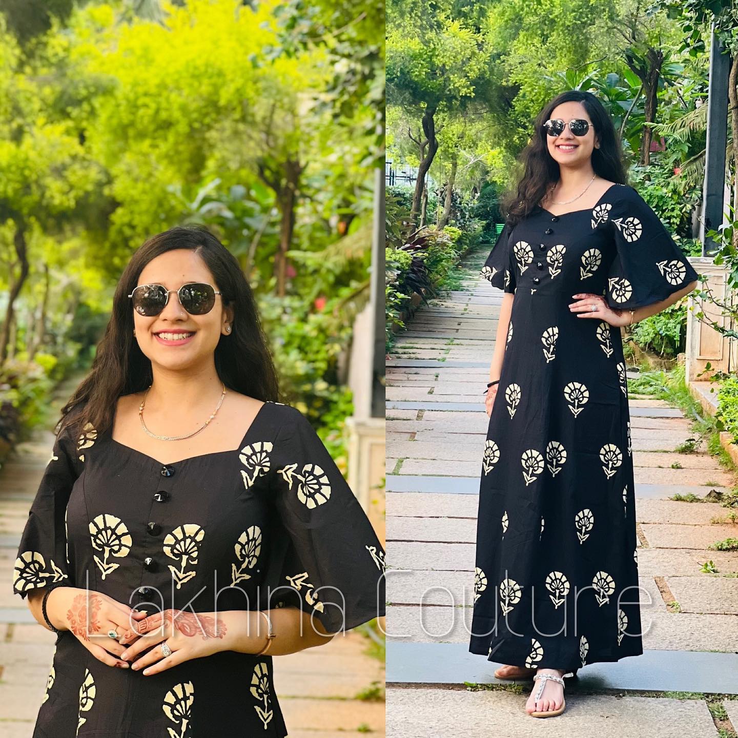 Black Batik Maxi
