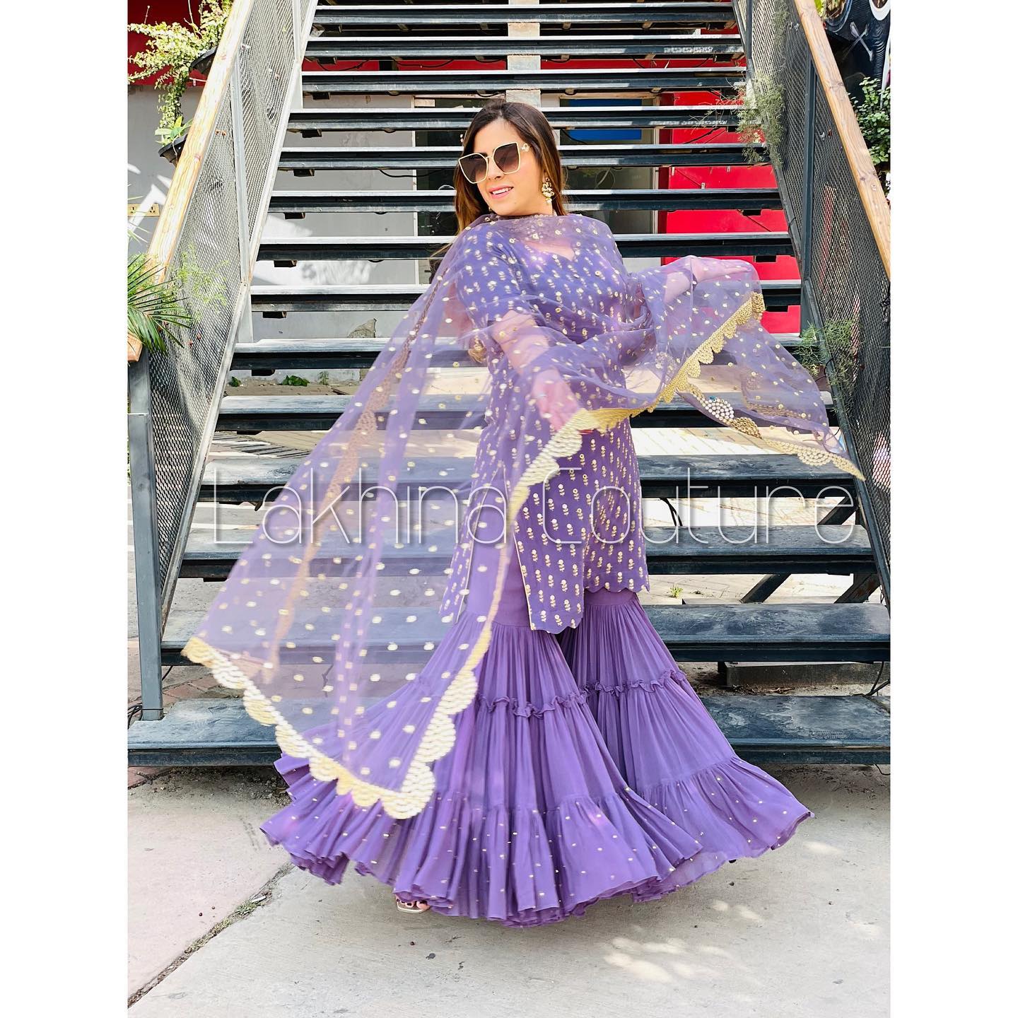 Lilac Garara Suit