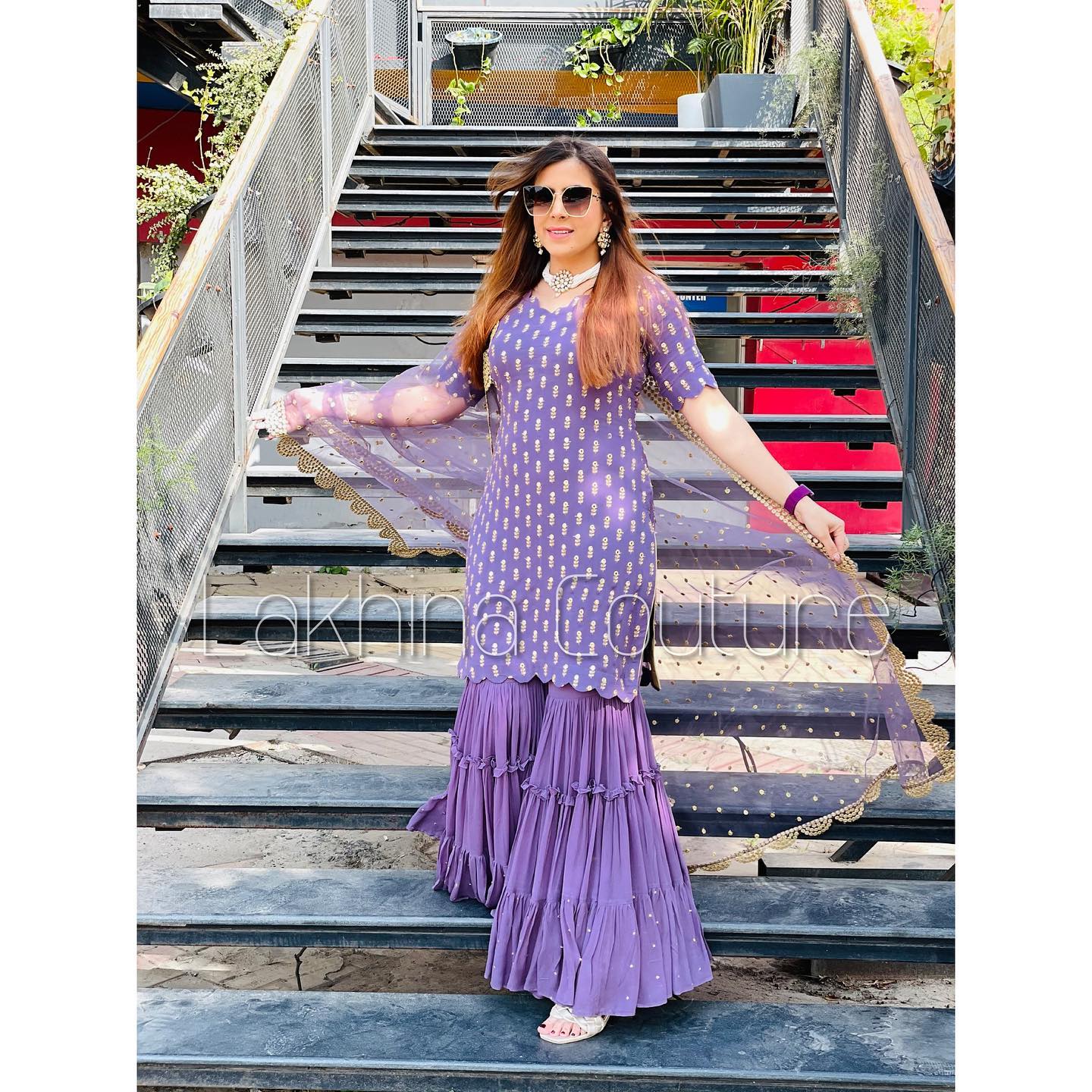 Lilac Garara Suit