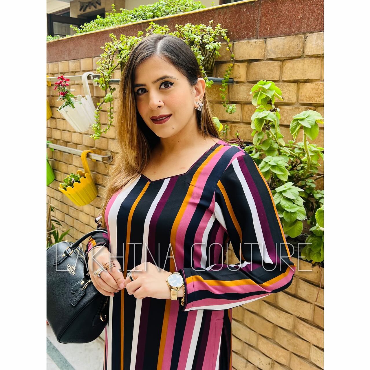 Stunning Stripes Kurti