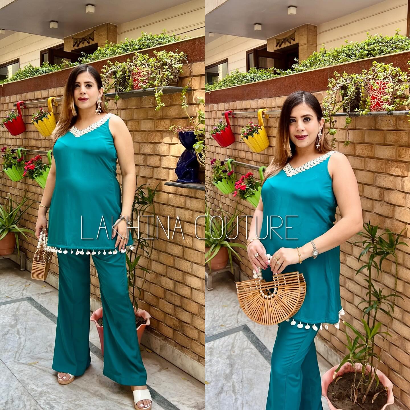 Teal Green Party Co-Ord