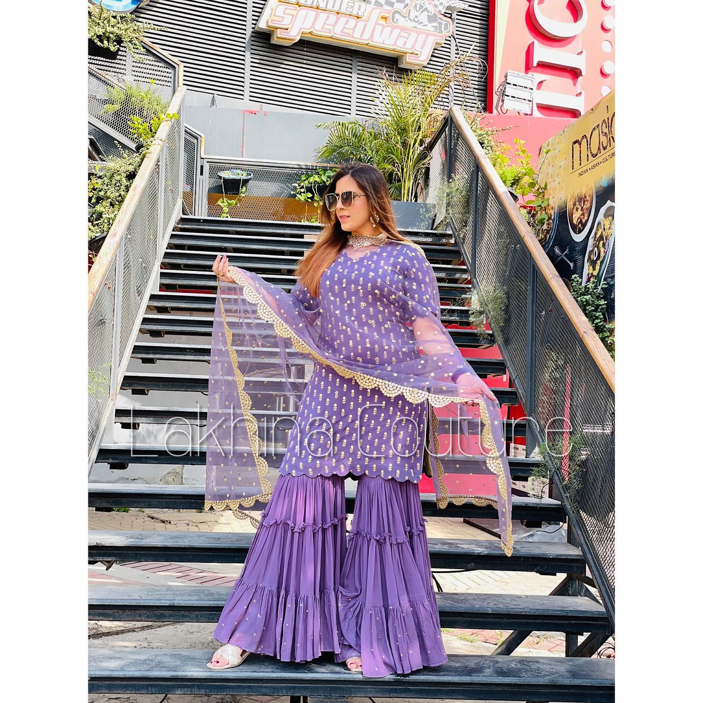 Lilac Garara Suit