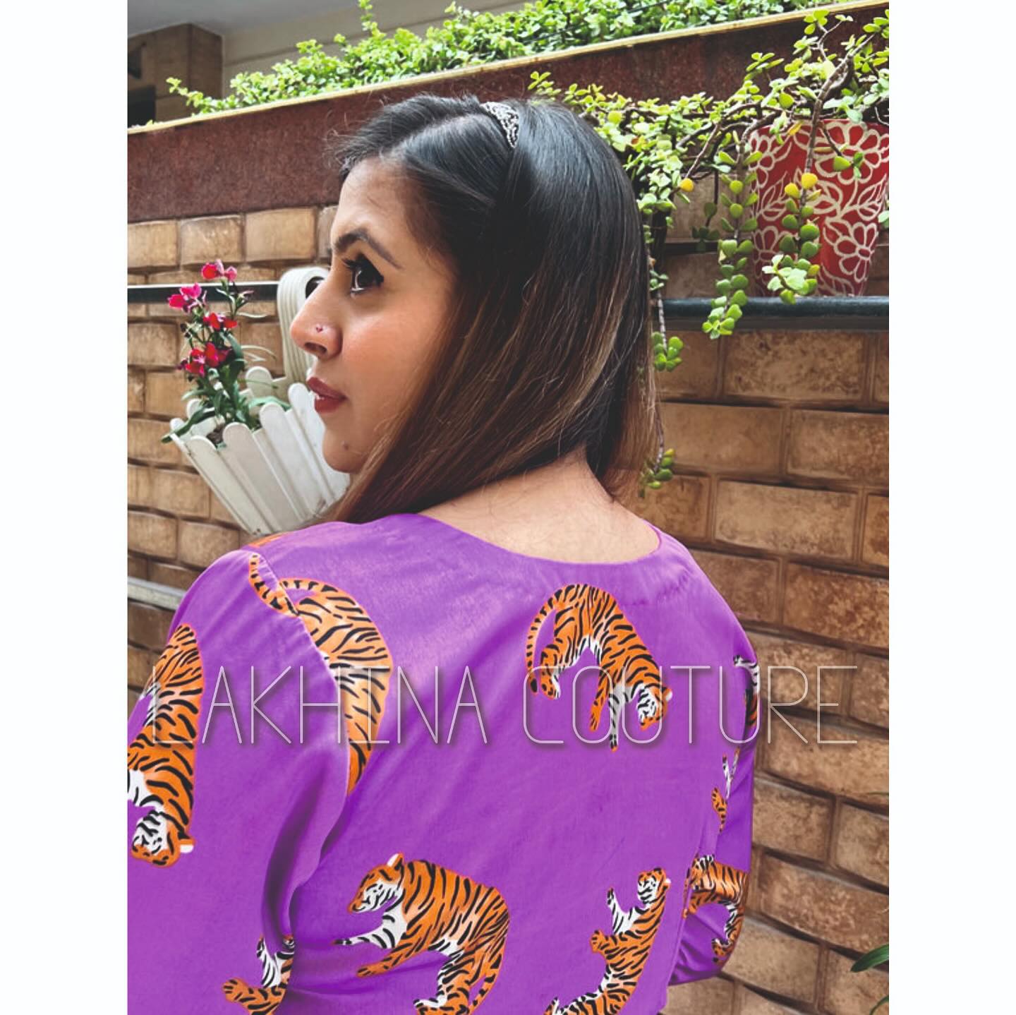 Purple Tiger Top