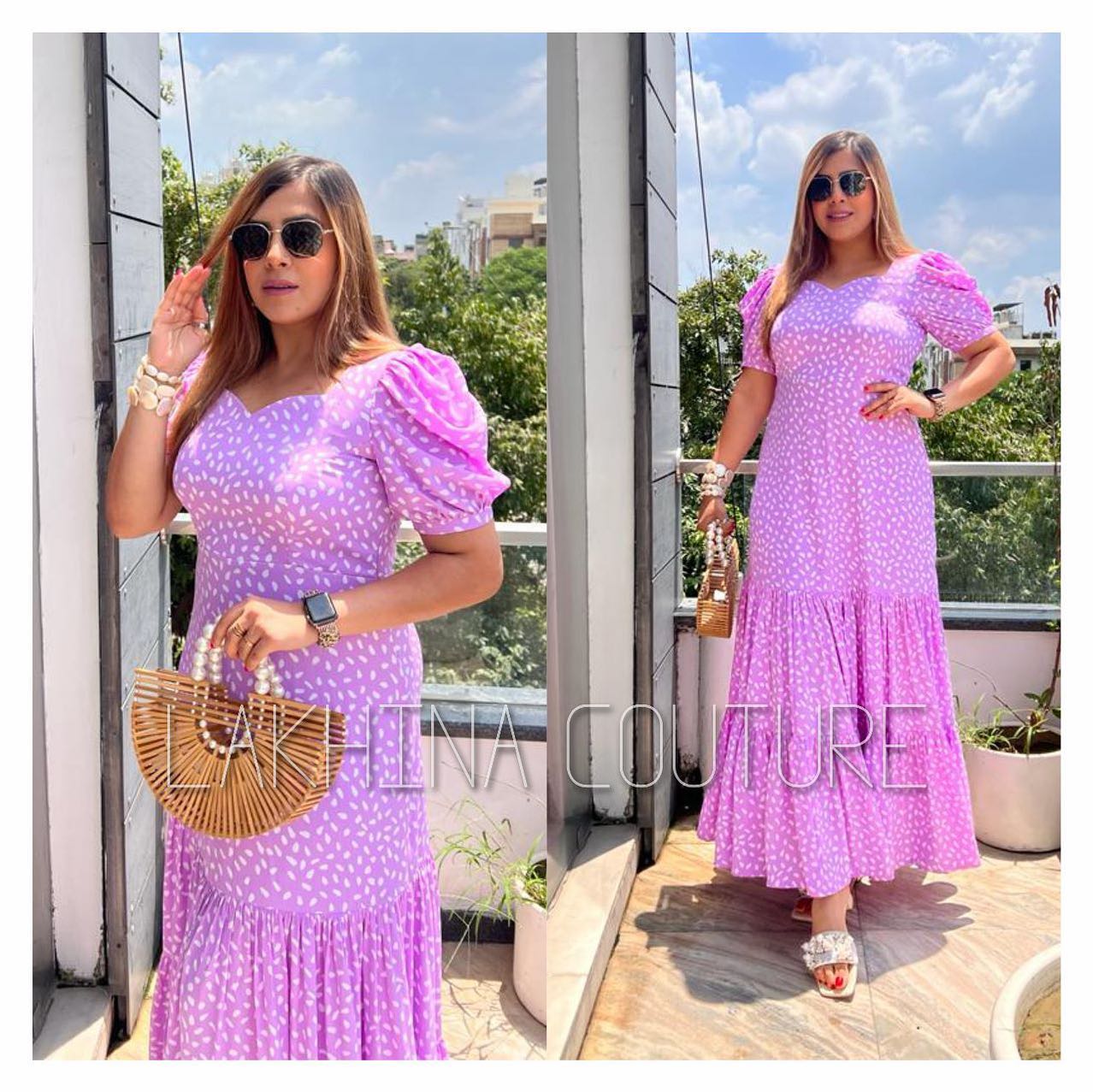 Lilac Rakhi Maxi