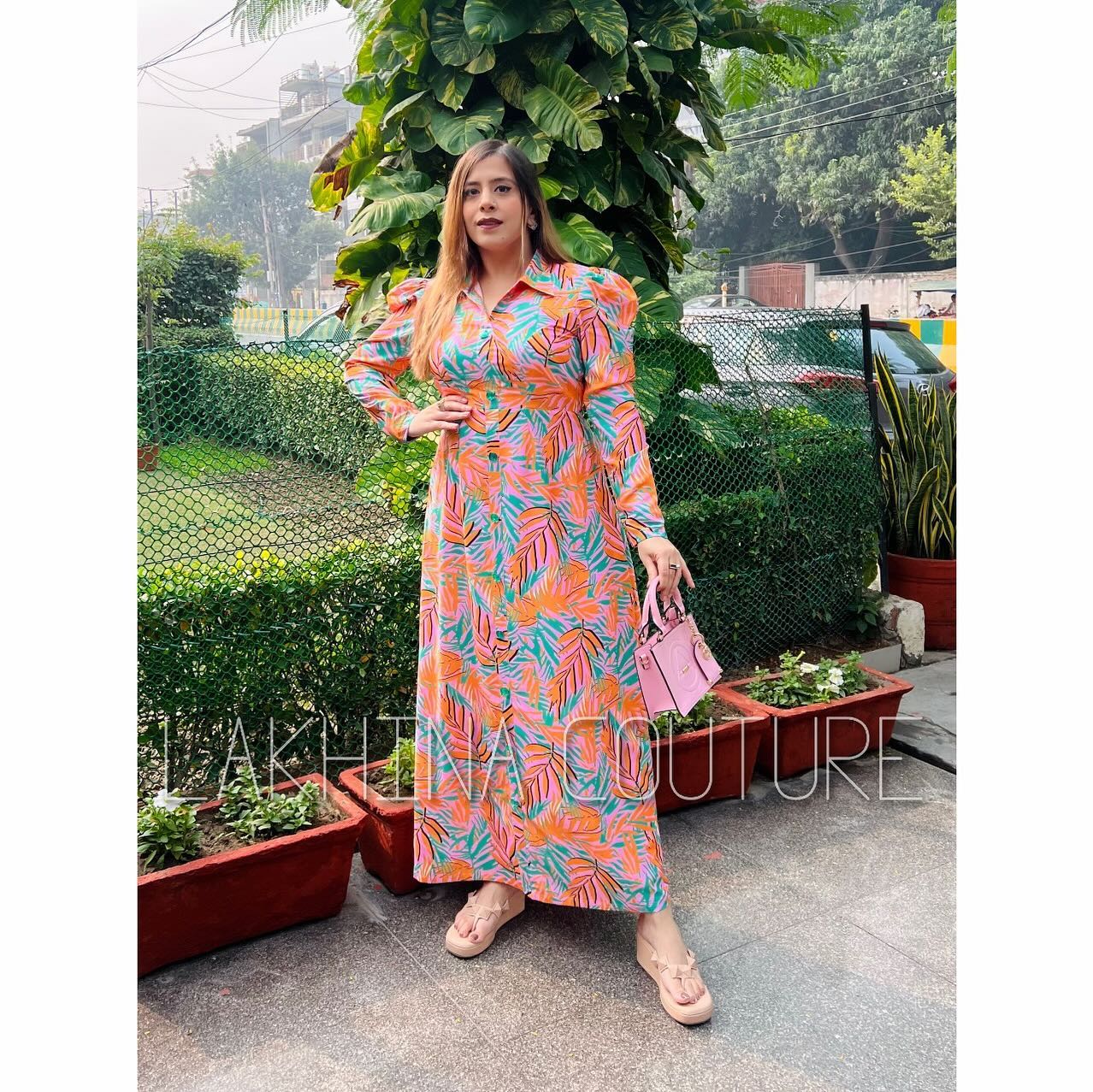Pink Coral Reef Maxi