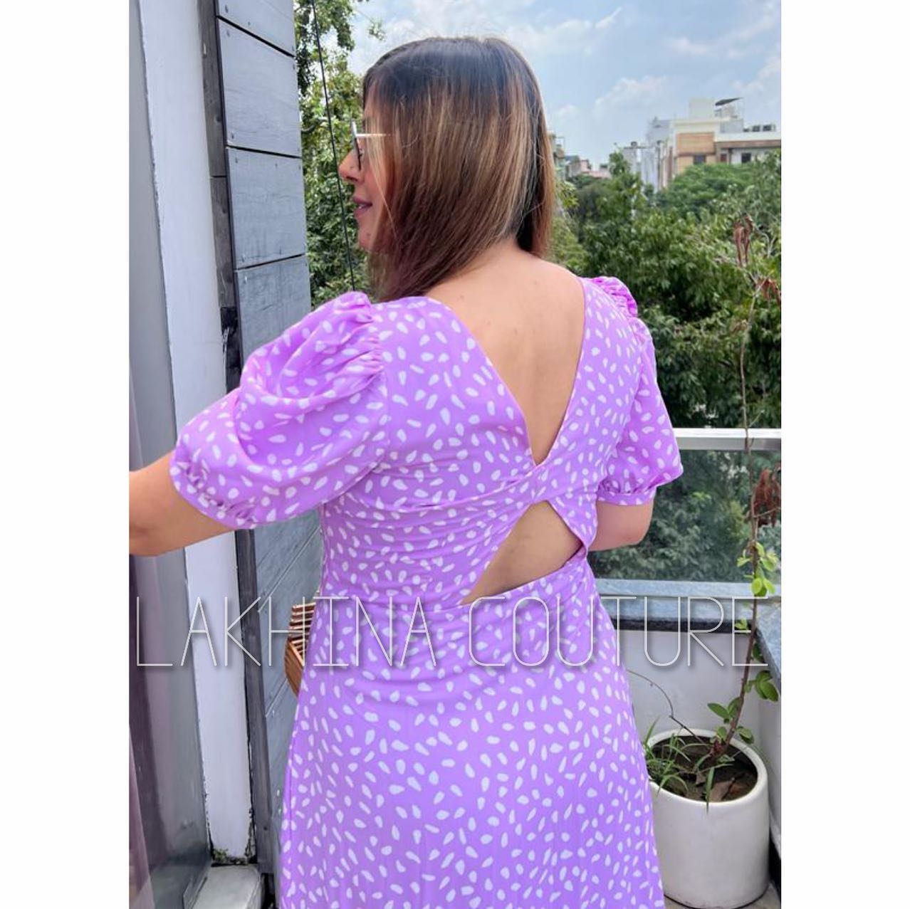 Lilac Rakhi Maxi