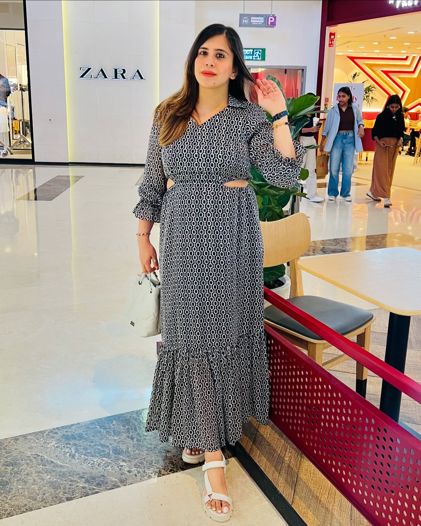 Midnight Blue Chain Maxi