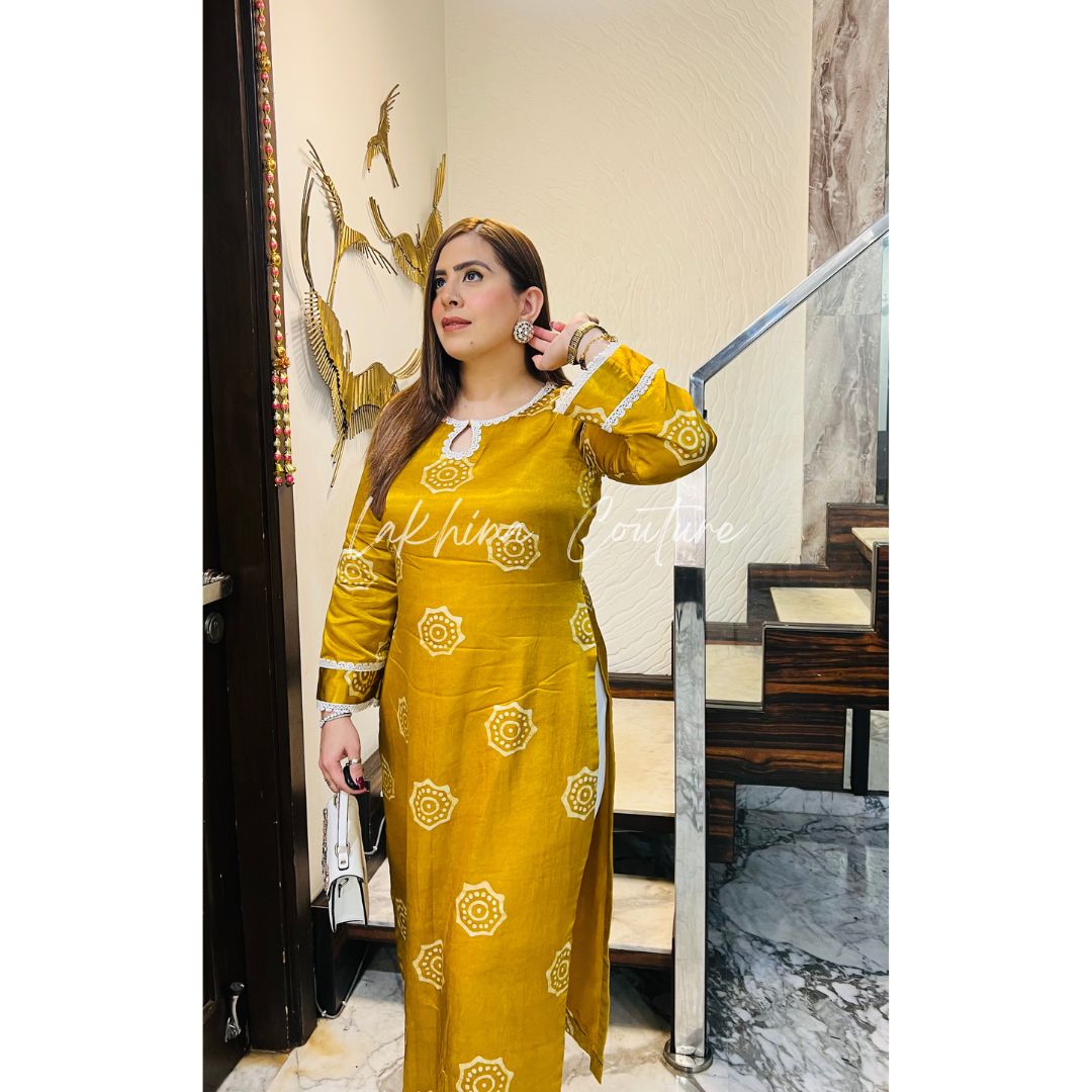 Sunshine Batik Kurti